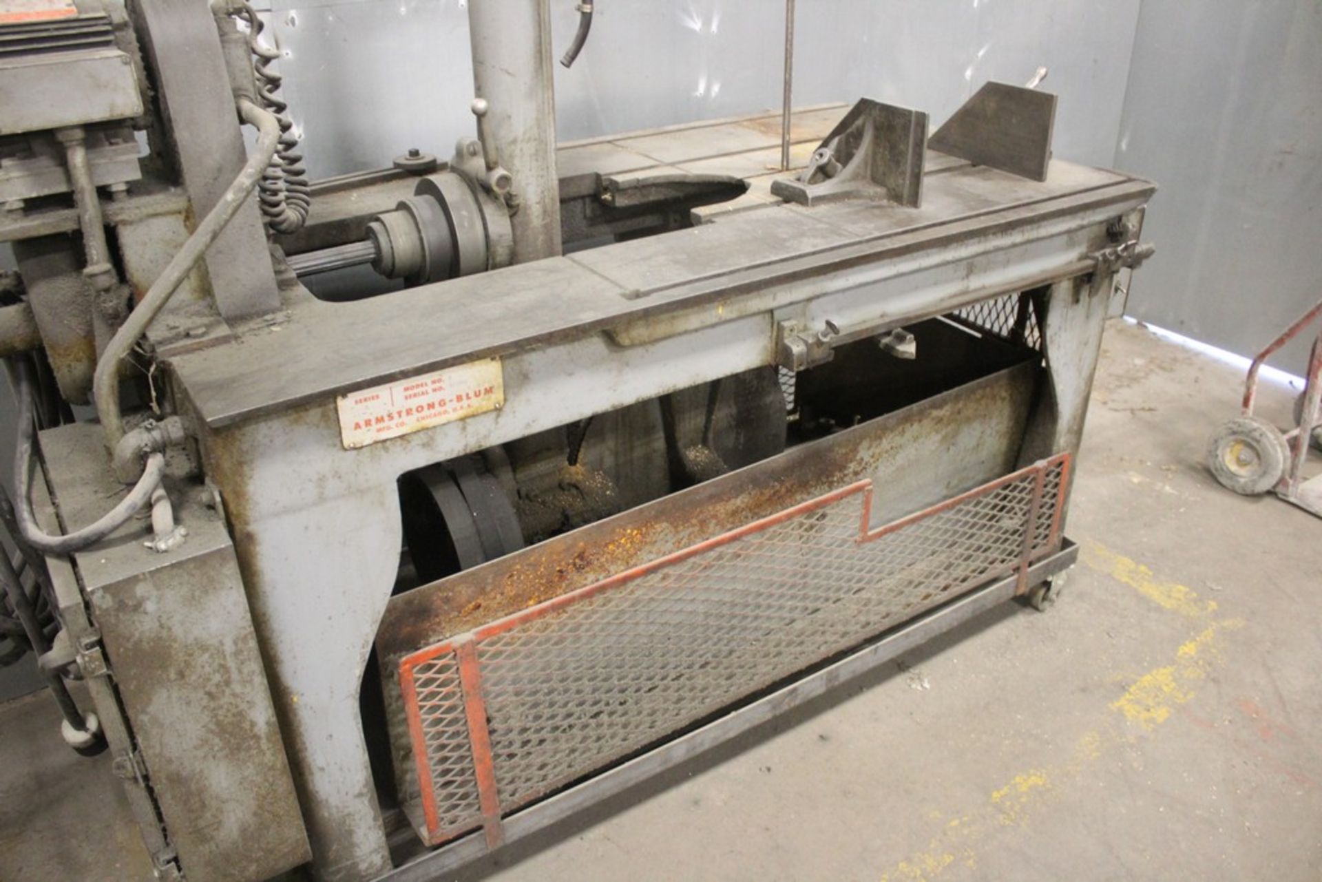 MARVEL NO. 8 UNIVERSAL VERTICAL BAND SAW, S/N 810599 Loading Fee: $250 - Image 5 of 7