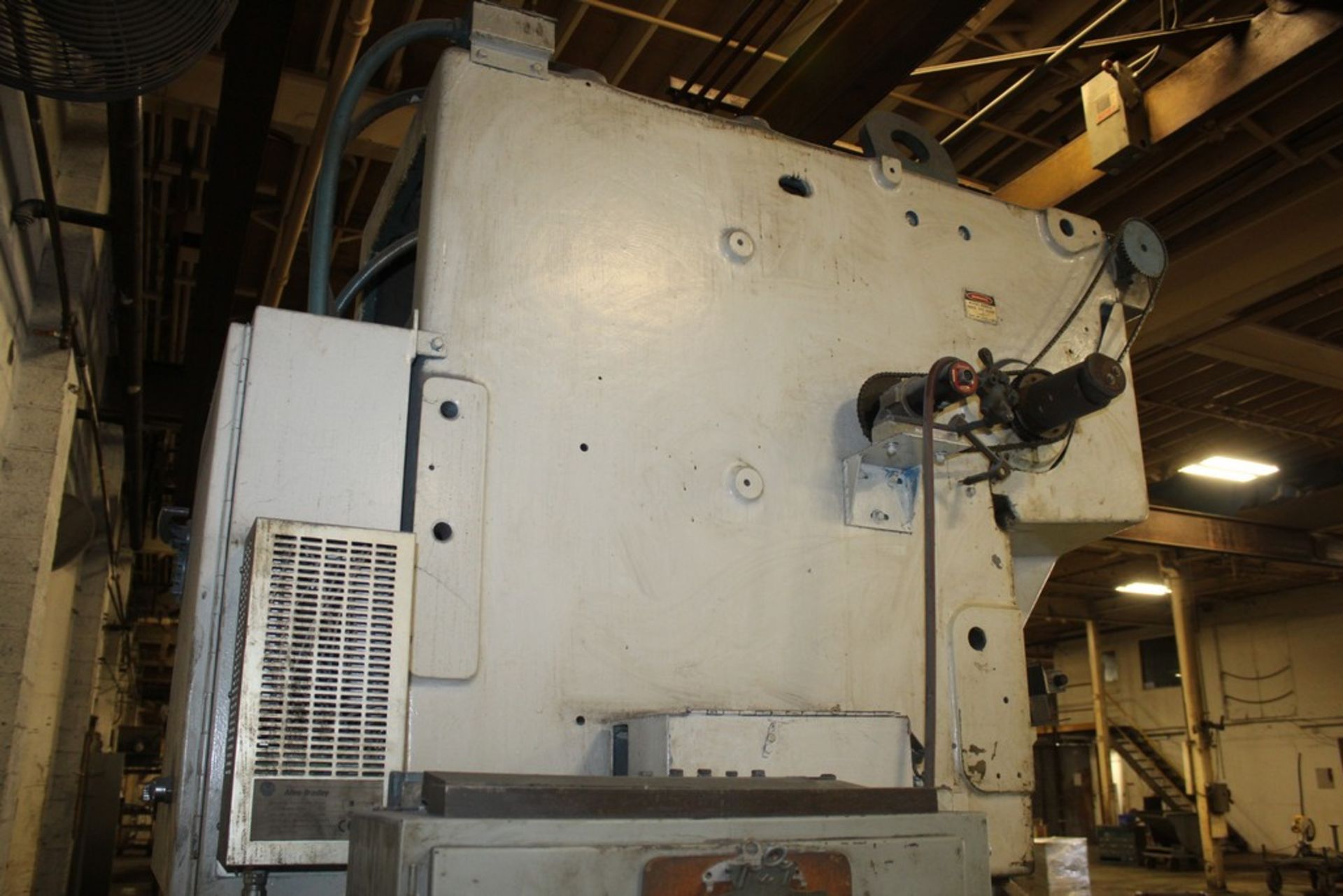 MINSTER 75 TON NO. 7-101 OBI PRESS, S/N 7-101-21986 (NEW 1975), 4” STROKE, 14.5” SHUT HEIGHT, 24” - Image 9 of 10