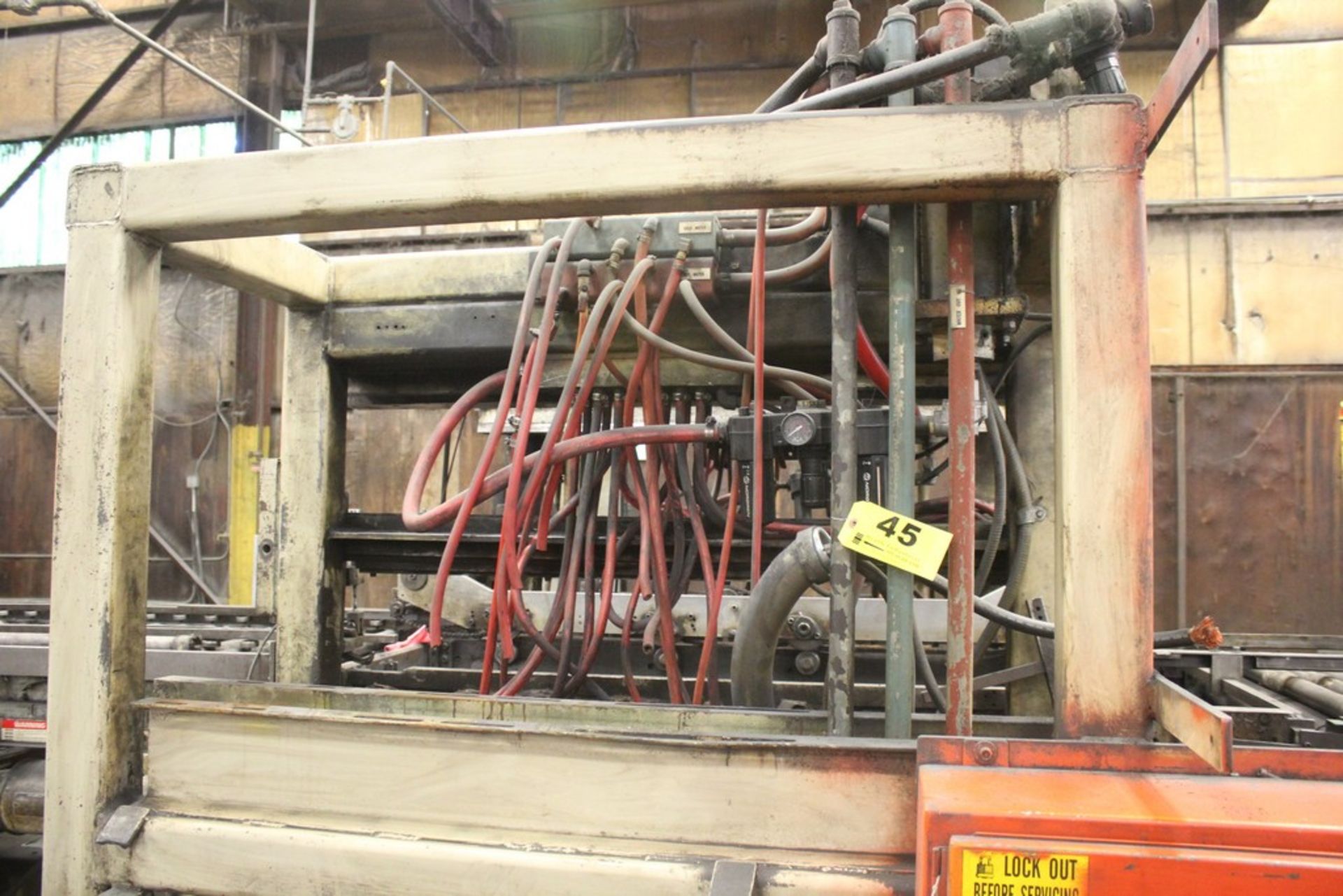 ROMAN 120 KVA 6-HEAD SPOT WELDER WITH ROBOTRON 50 CONTROLS SALE OF THIS LOT IS SUBJECT TO BULK - Image 2 of 8