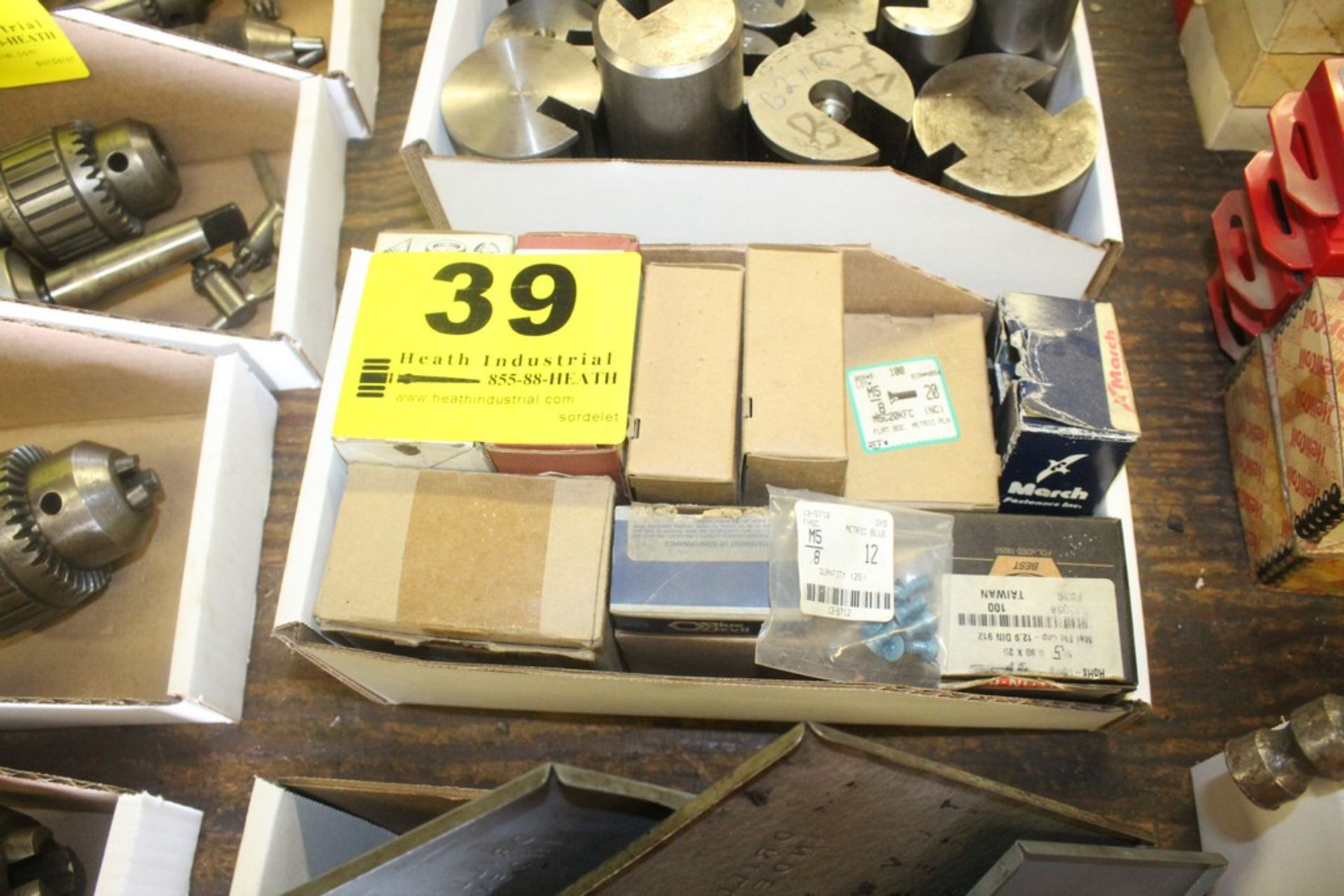 ASSORTED HARDWARE IN BOXES