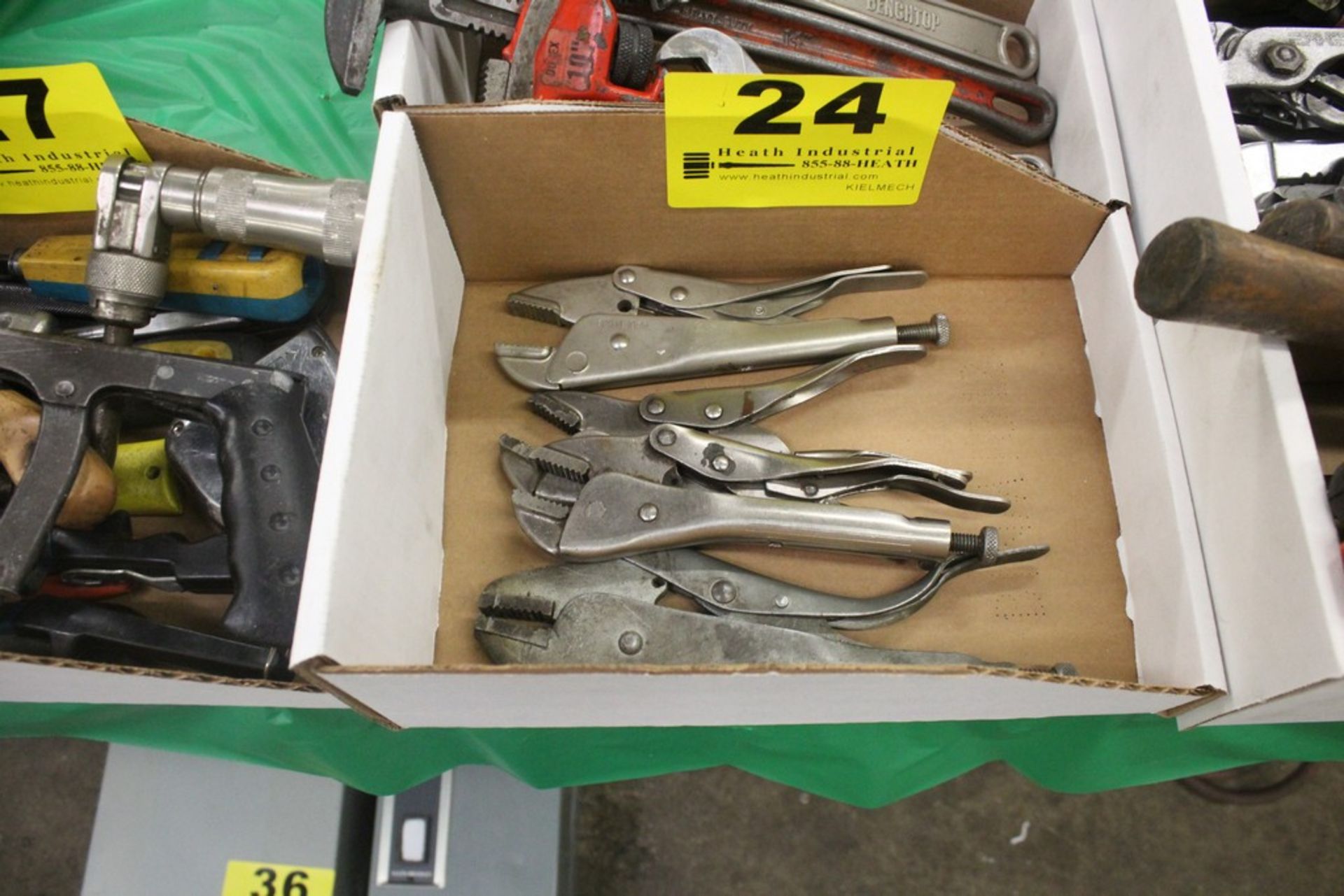 (5) VISE GRIP PLIERS