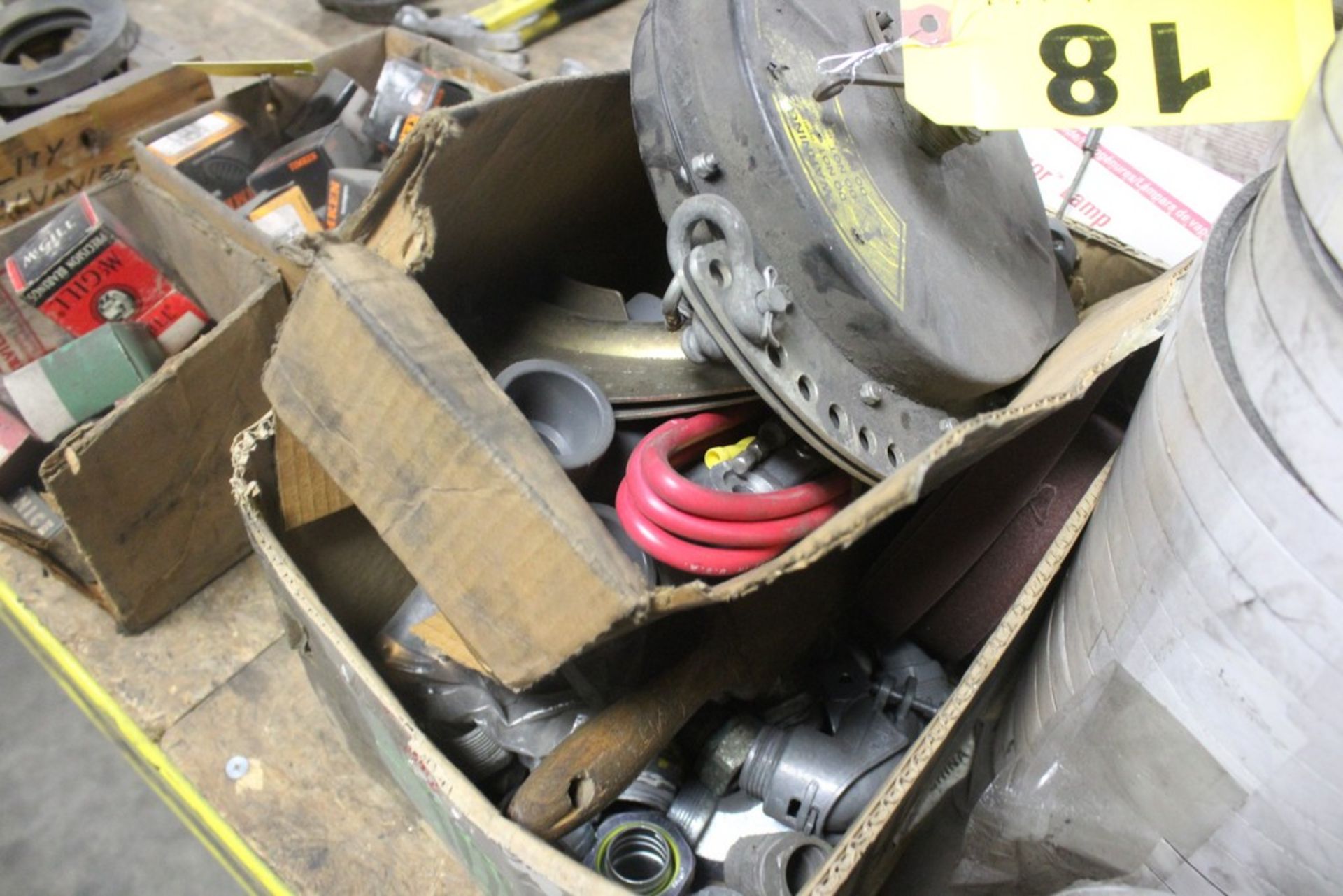 Lot: Miscellaneous: Electrical - Belts - Plumbing - Tape - Image 2 of 3