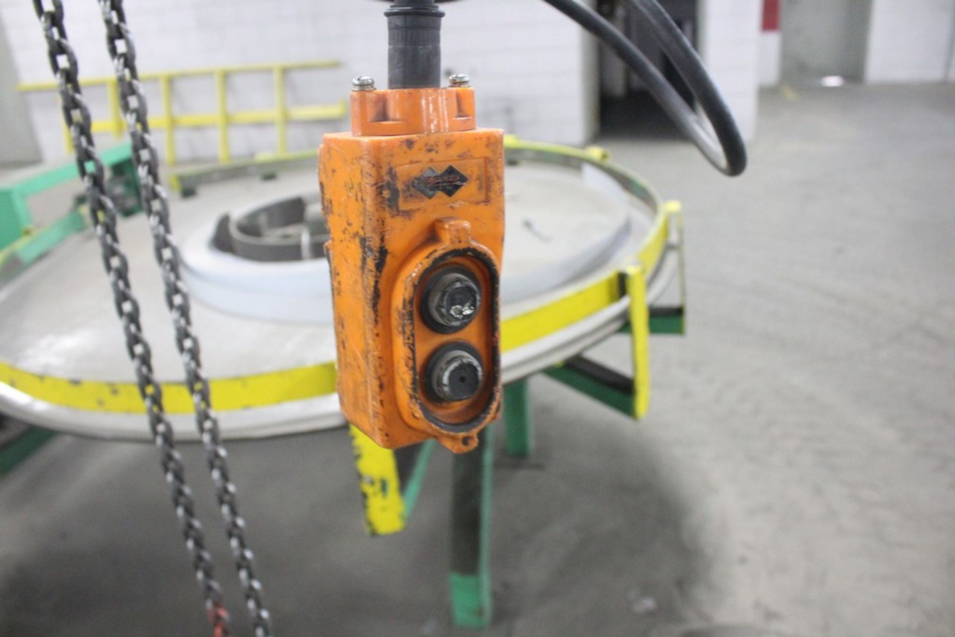 1/2 Ton C&M " Loadstar" Electric Chain Hoist with Pendant Control & Trolley - Image 4 of 5