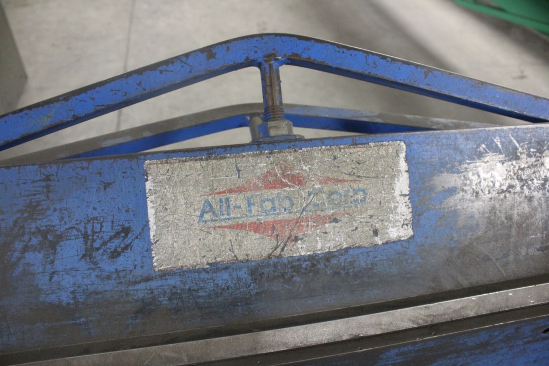 All FAB 48" x 16 ga Sheet Metal Apron Brake - Image 2 of 4