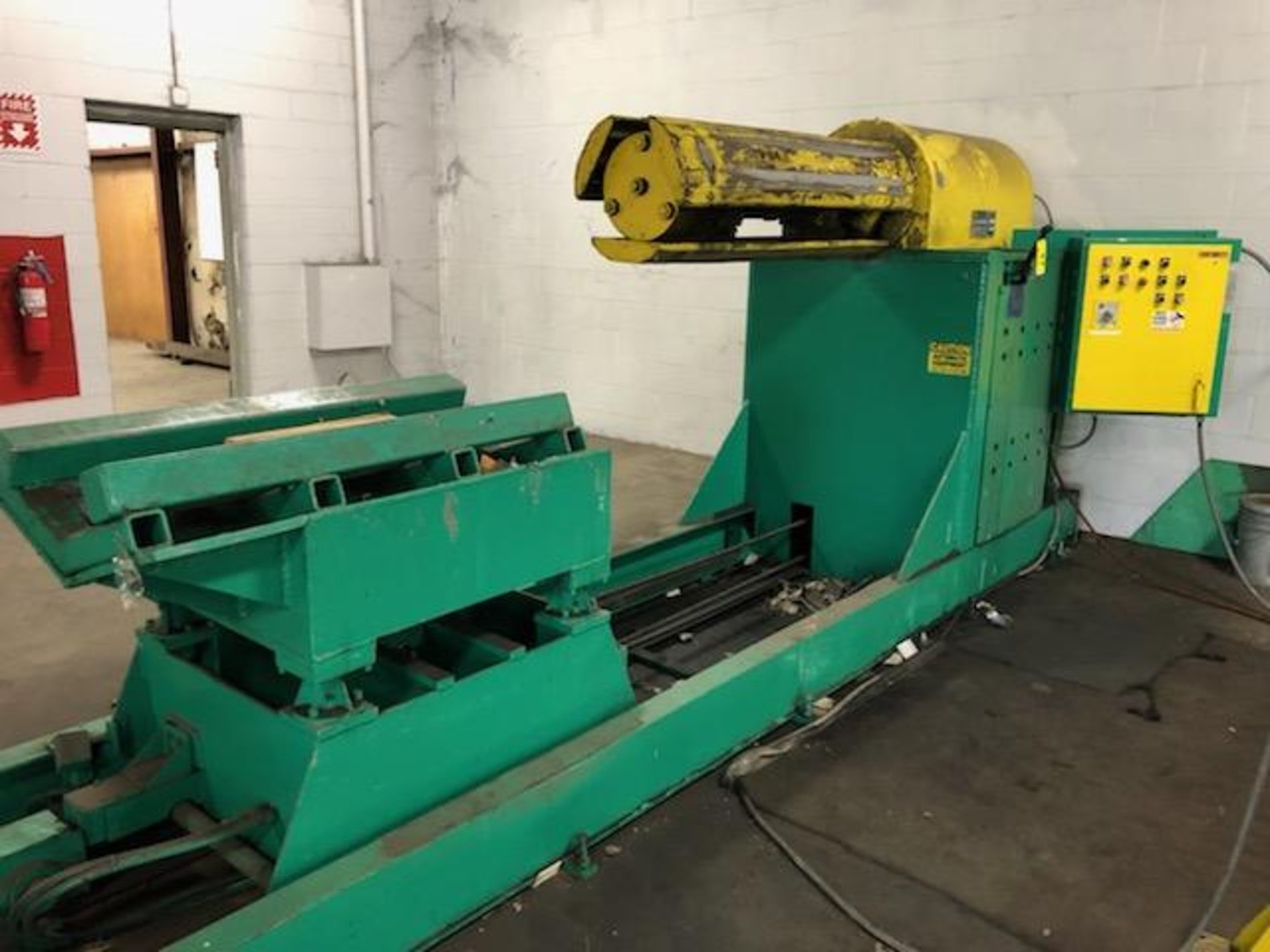 Jay Bird Model GRM10-5060 Motorized Uncoiler, Serial Number: 12428 10,000 Lbs - 60" Width x 48" OD - - Image 2 of 10