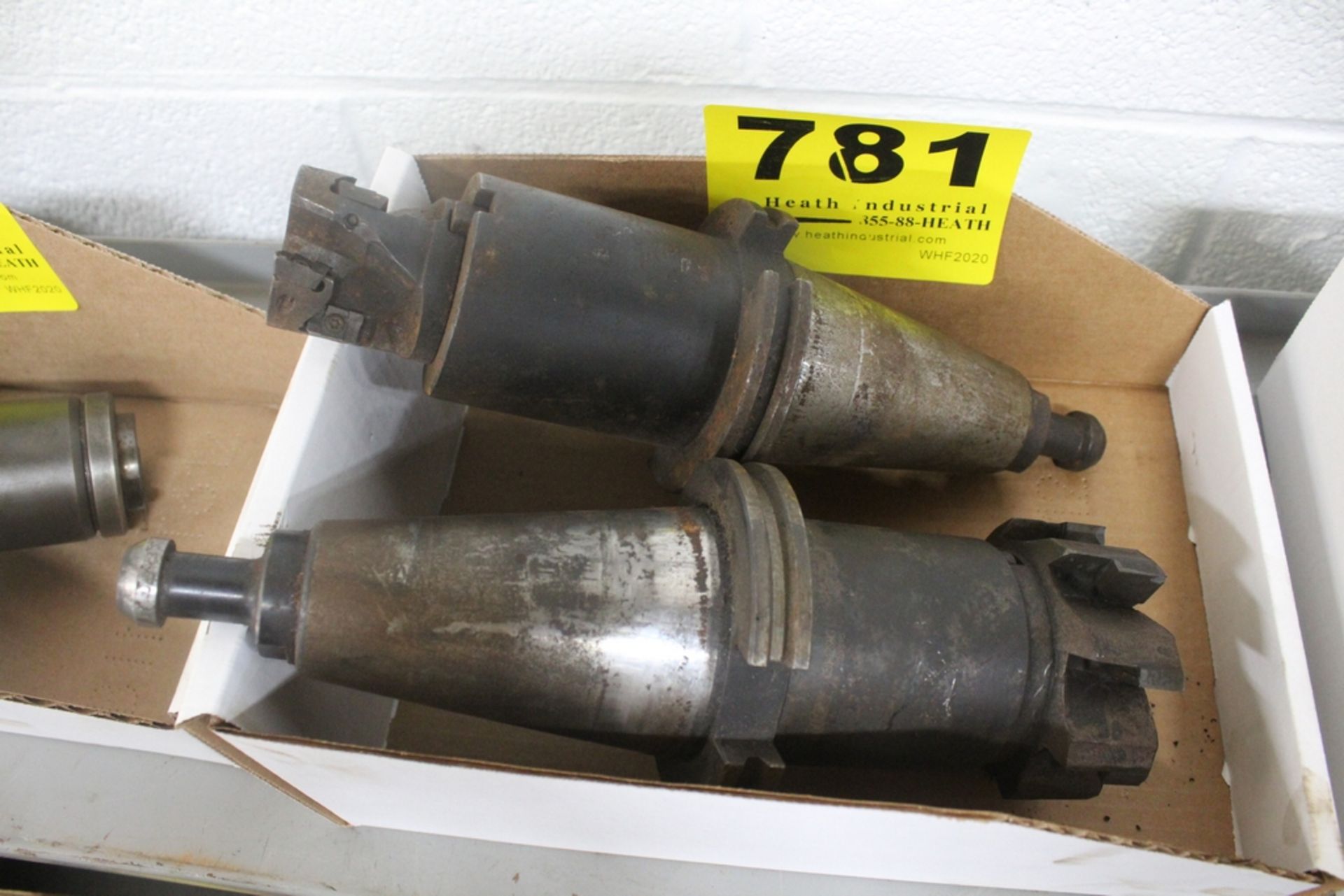 (2) SHELL MILL HOLDERS, 50 TAPER