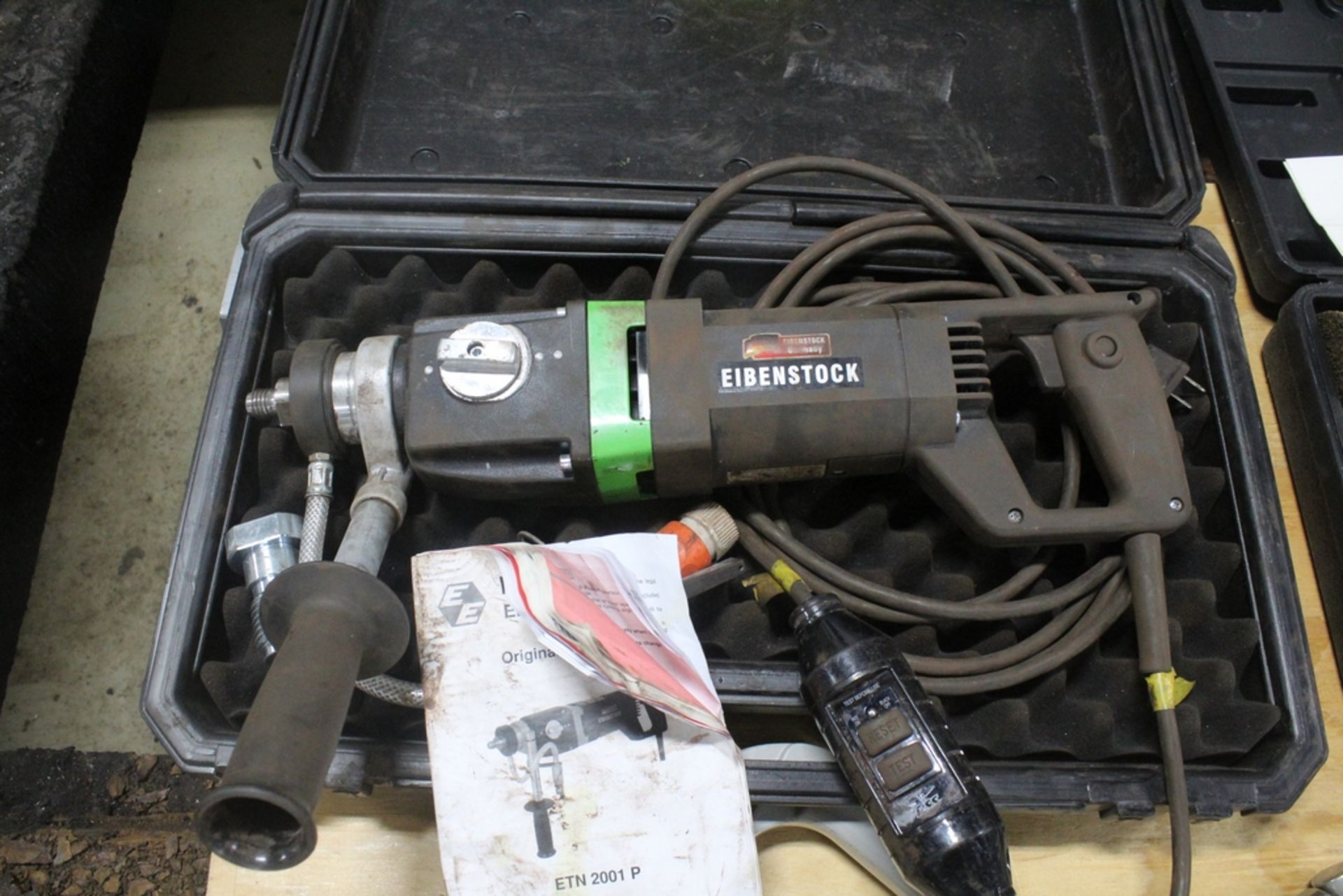 EIGENSTOCK MODEL ETN2001P HAMMER DRILL WITH WET KIT