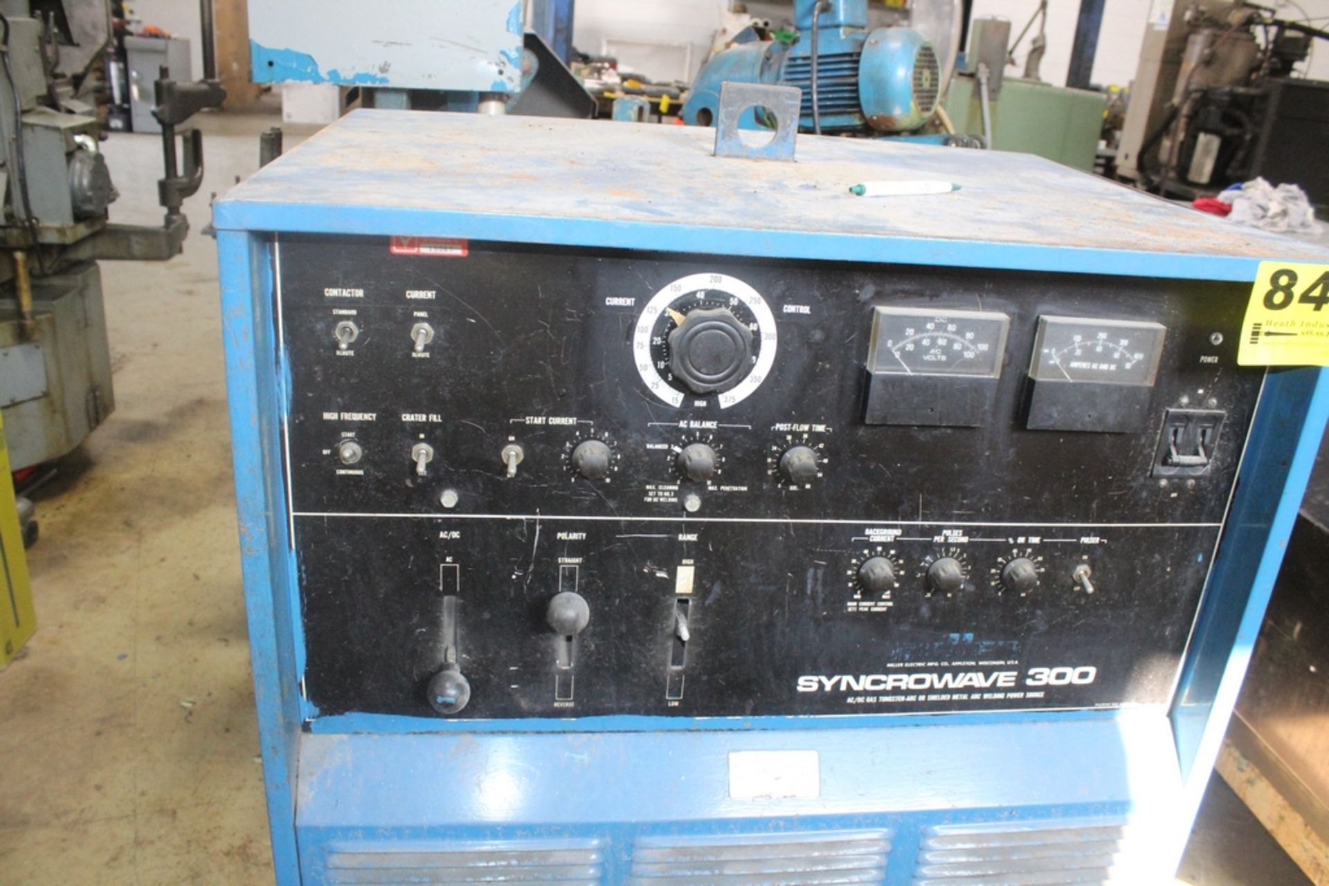 MILLER 300 AMP MODEL SYNCROWAVE WELDER - Image 2 of 4