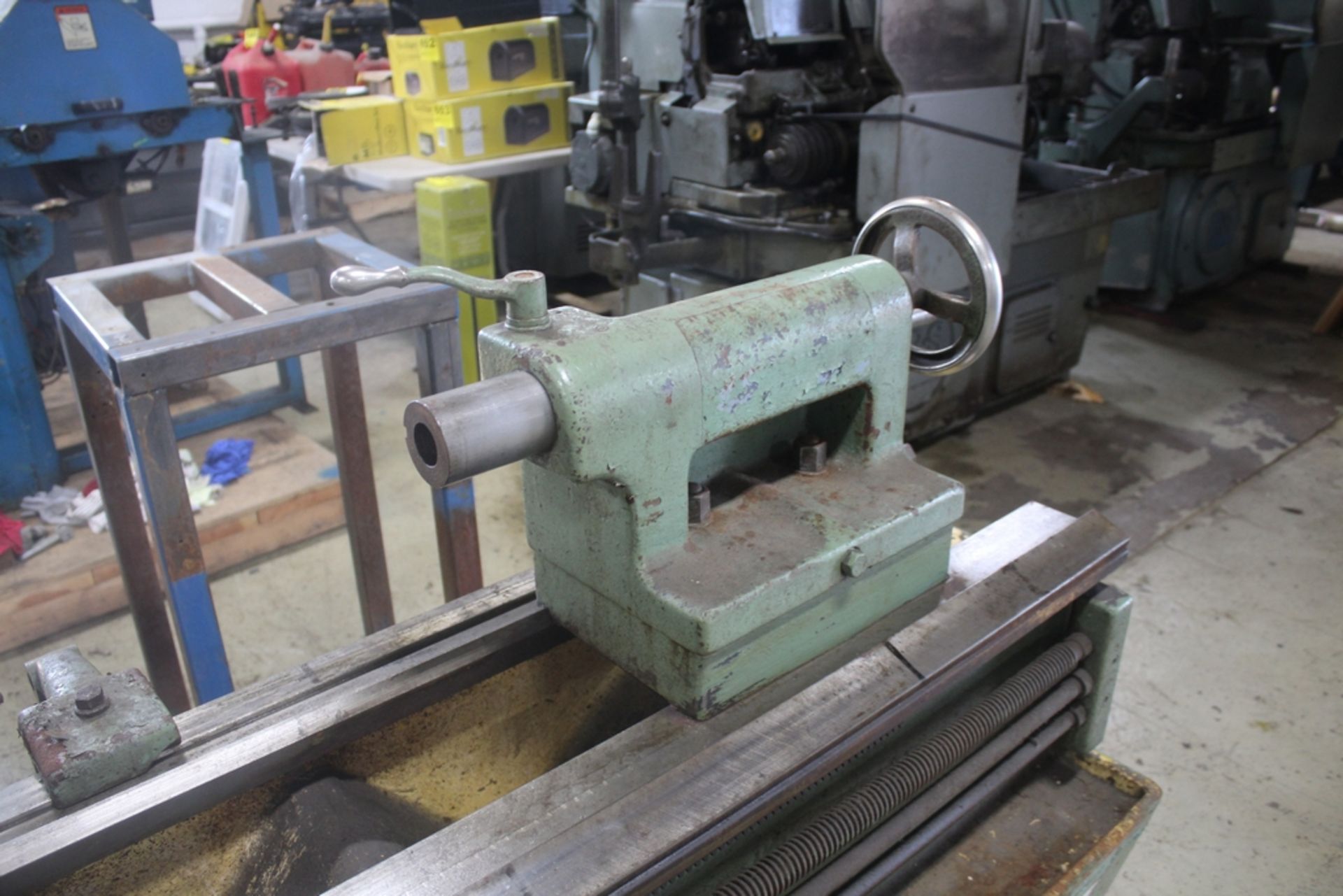 LEBLOND 19”X54” MODEL REGAL TOOLROOM LATHE, S/N 2F876, 1500 SPINDLE RPM, WITH 8” 3-JAW CHUCK, INCH - Image 5 of 6