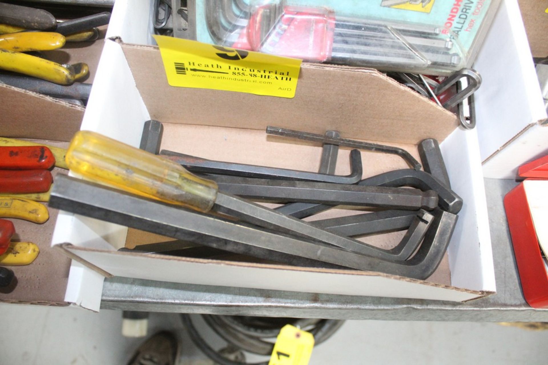 LARGE QUANTITY OF LARGE ALLEN WRENCHES