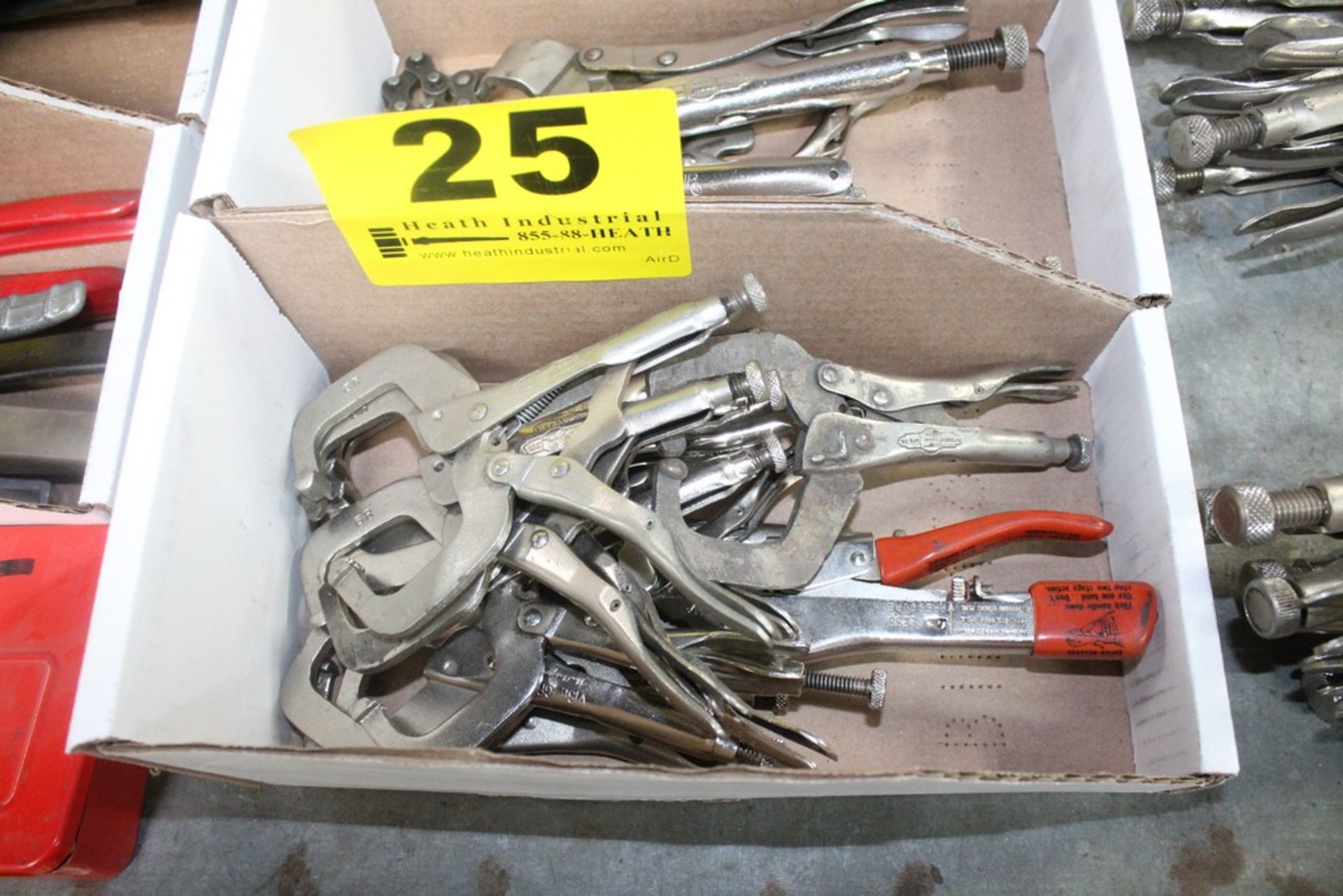 LARGE QUANTITY OF 6R VISE GRIP CLAMPS