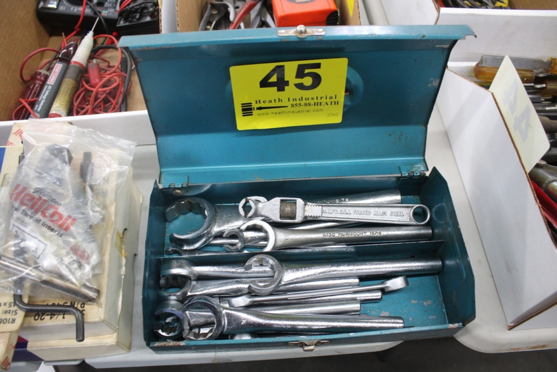 ASSORTED WRENCHES IN CASE