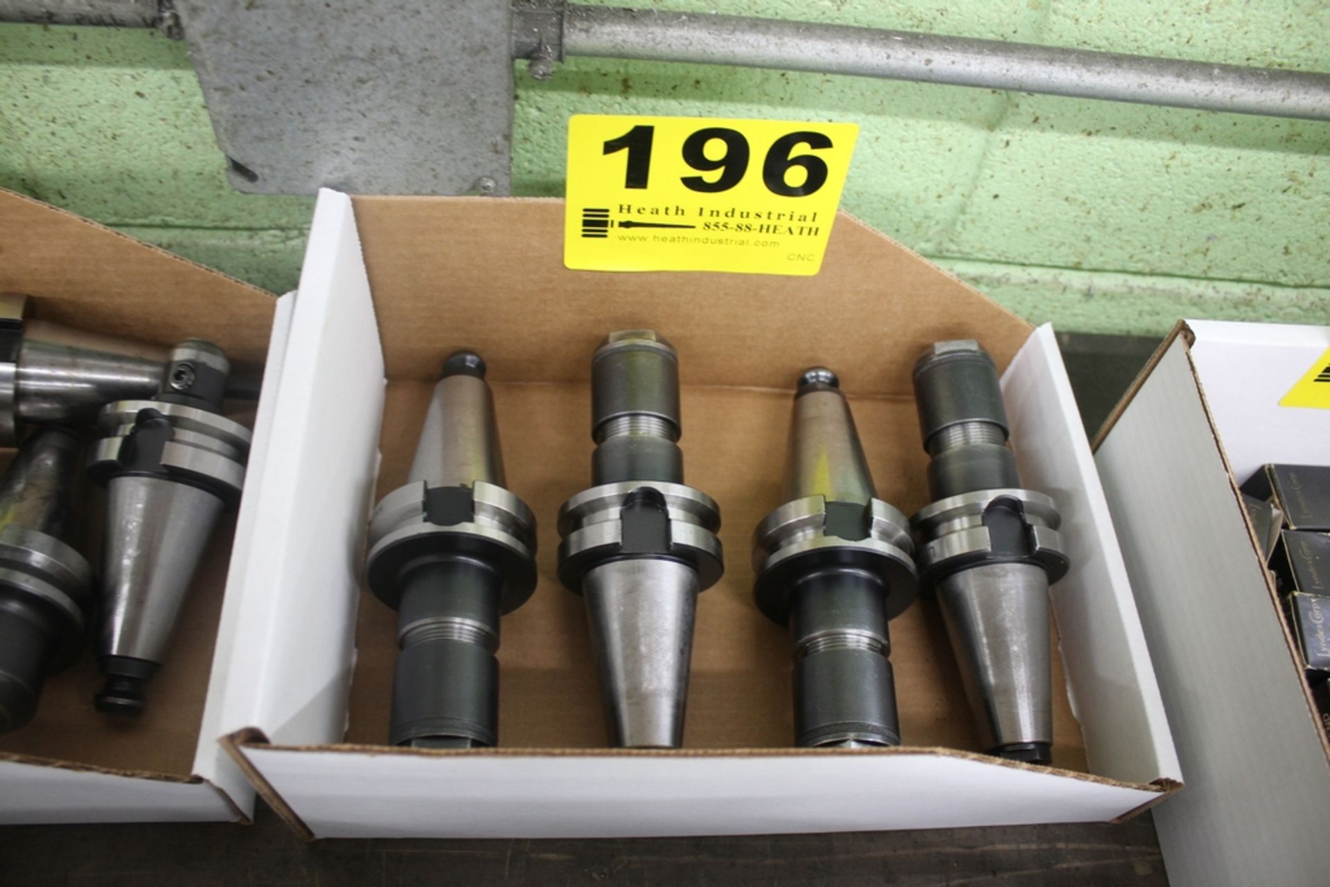 (4) BT40 COLLET TYPE TOOL HOLDERS
