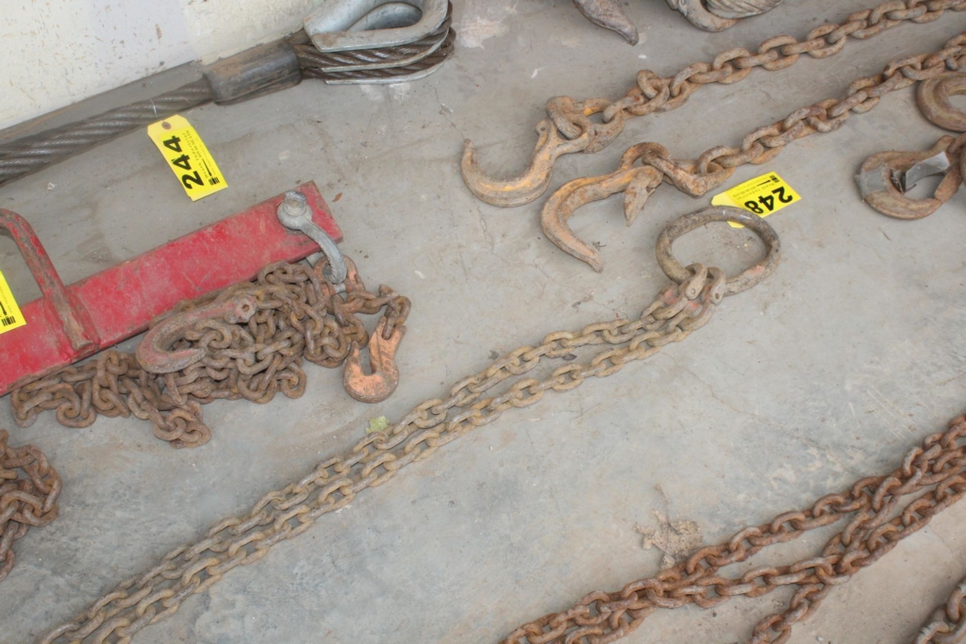 HEAVY DUTY 2 LEG LIFTING CHAIN 13' LONG - Image 3 of 3