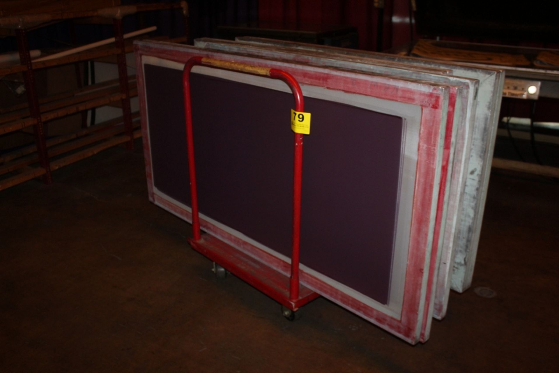 PANEL / PLYWOOD SHEET CART, 30" X 27" X 44"