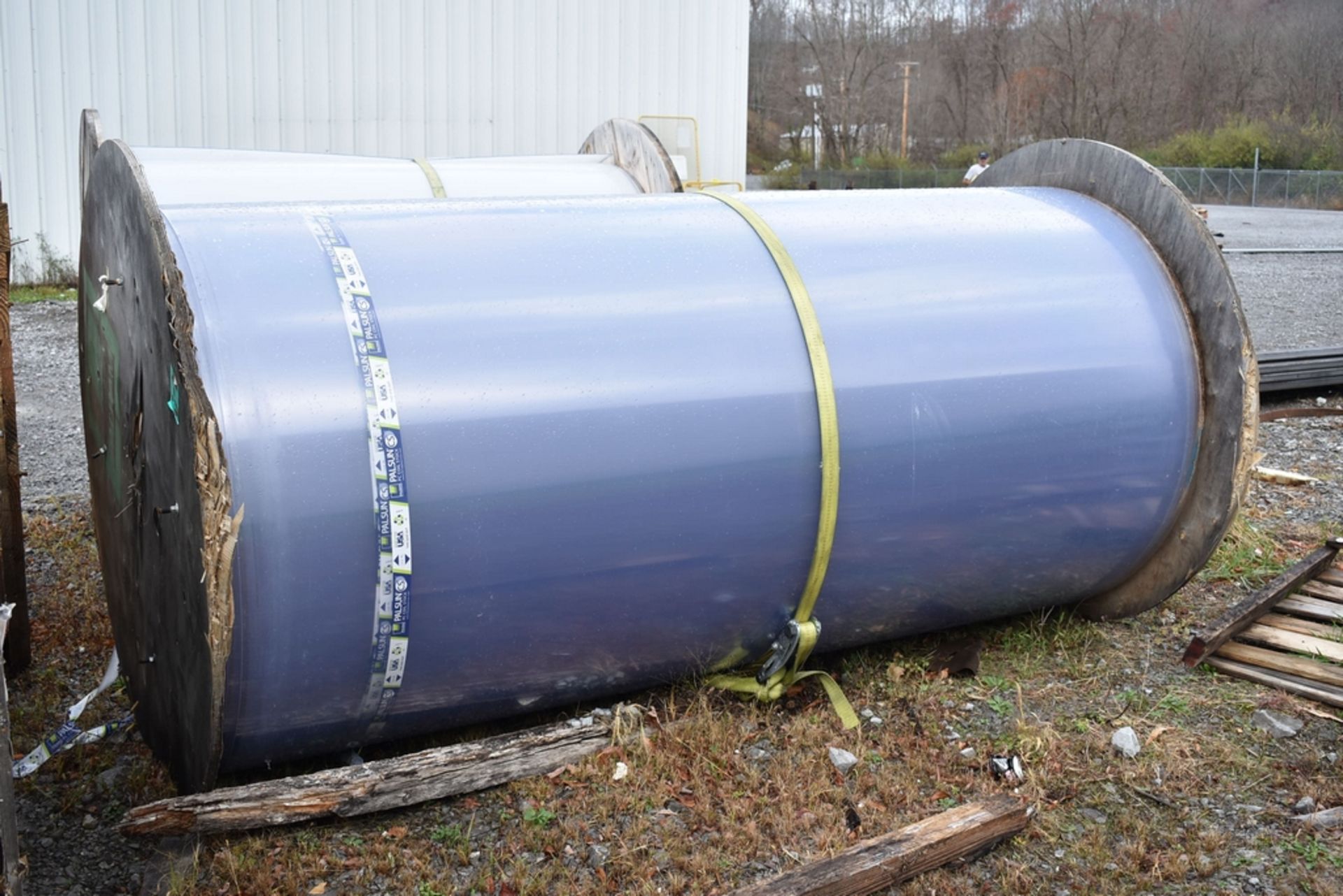 (1) ROLL 104" X 165' CLEAR POLYCABONATE