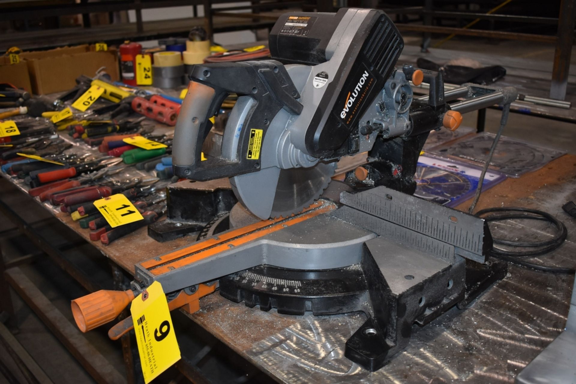 EVOLUTION RAGE 3 DB 10" SLIDING MITRE SAW