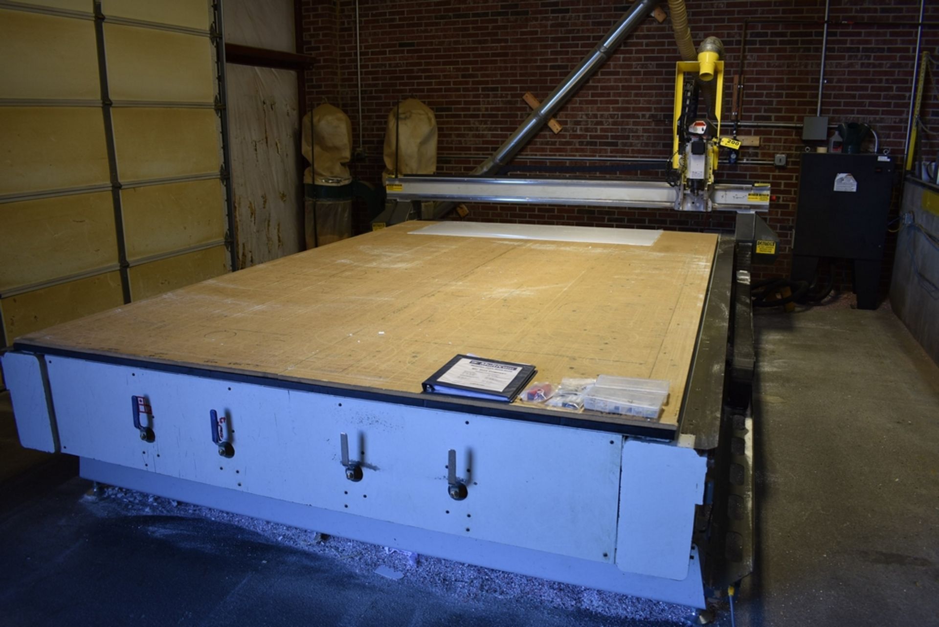 MULTICAM 3000 SERIES CNC ROUTER S/N 3-405-R11491: 8' X 12' TABLE (2015), WITH PRECISION DRIVE