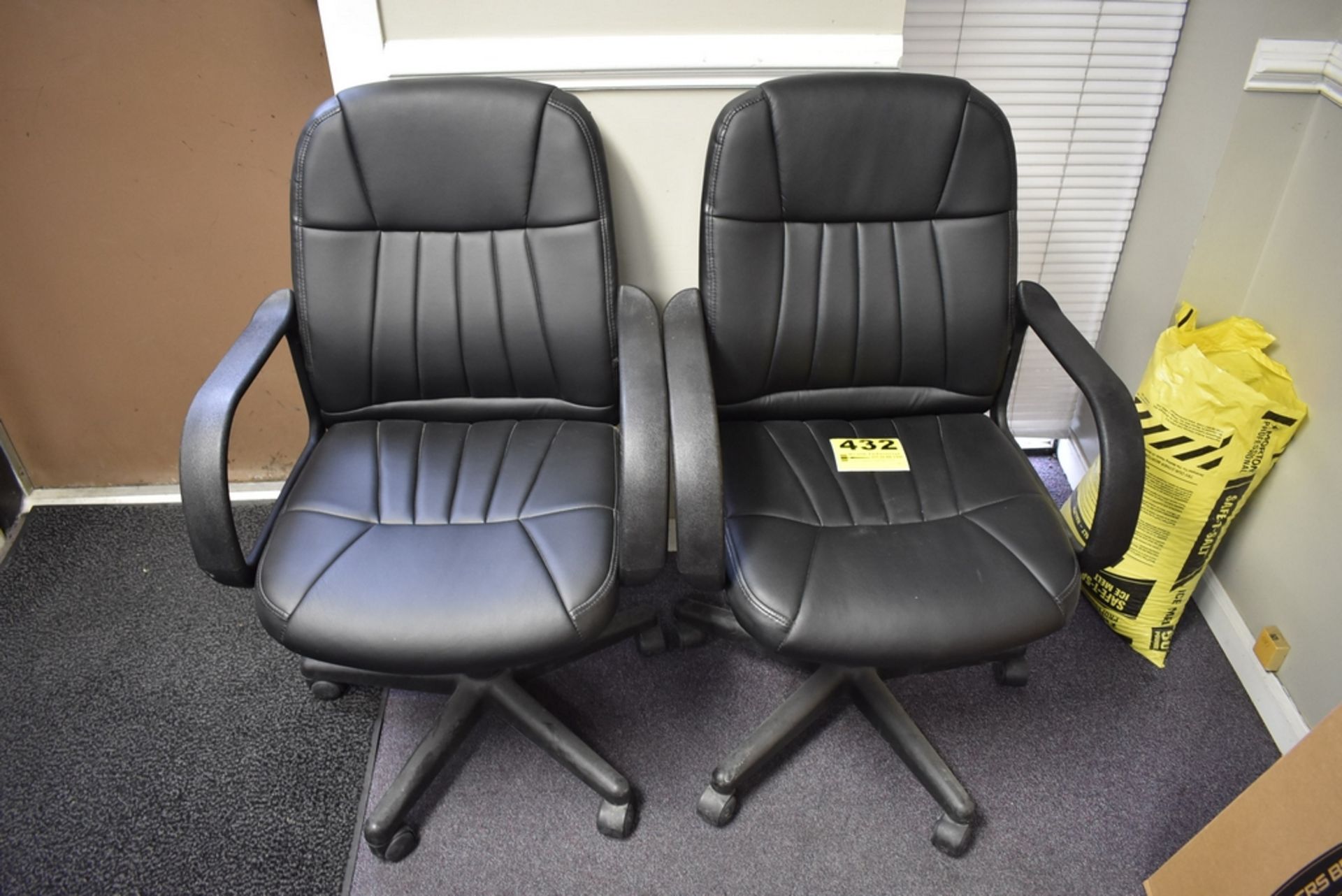 (2) EXECUTIVE ARM CHAIRS