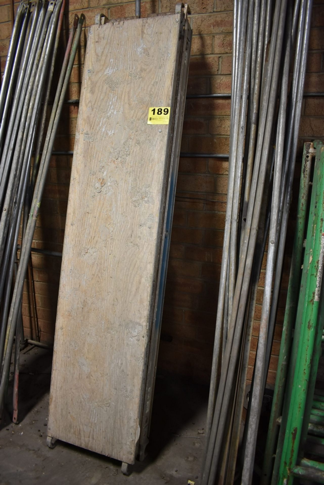 (2) WERNER 7FT L X 19-1/6IN W PLYWOOD DECKED ALUMA-PLANKS