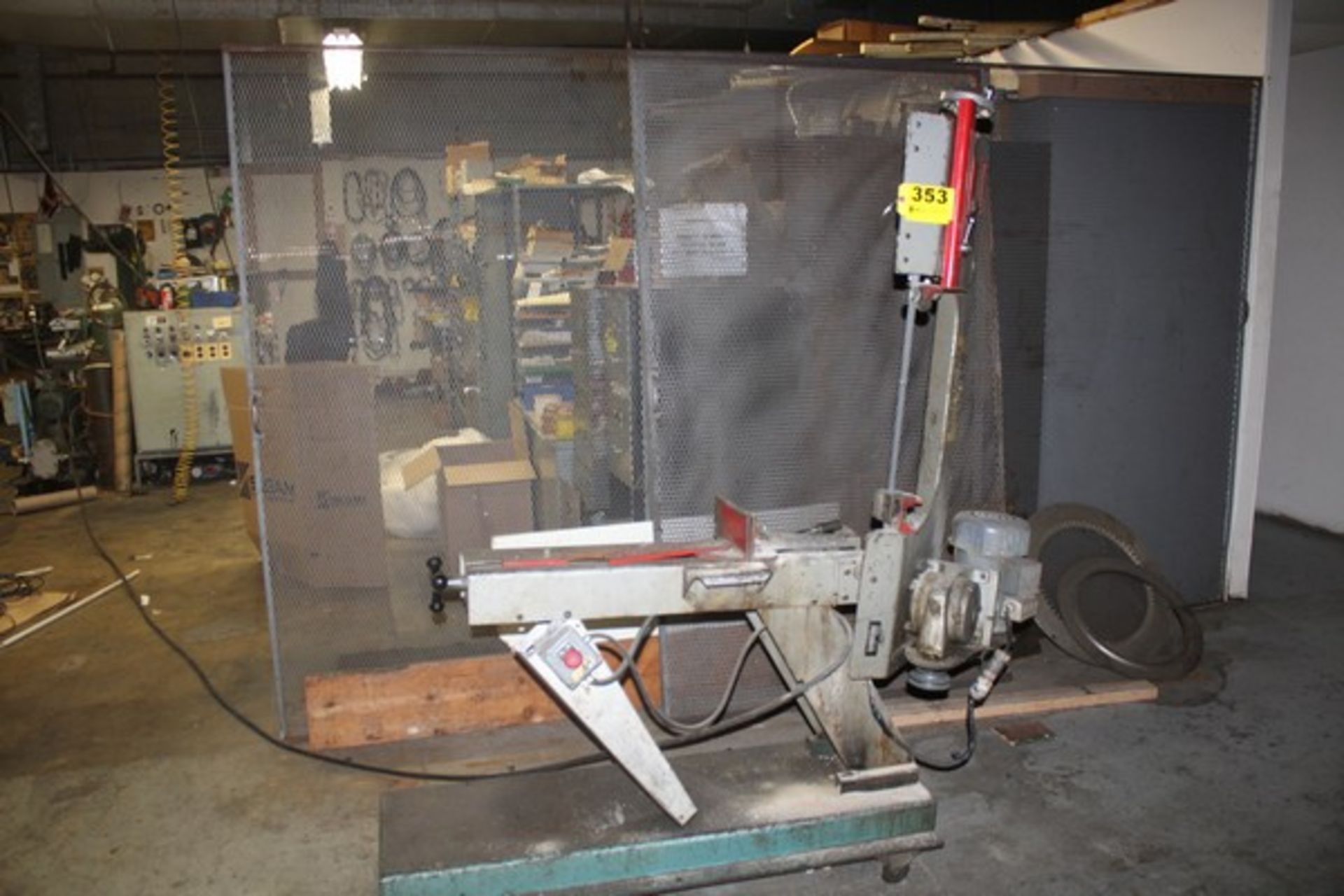 RIDGID MODEL 978.2722R HORIZONTAL BAND SAW, S/N 2342.P0010