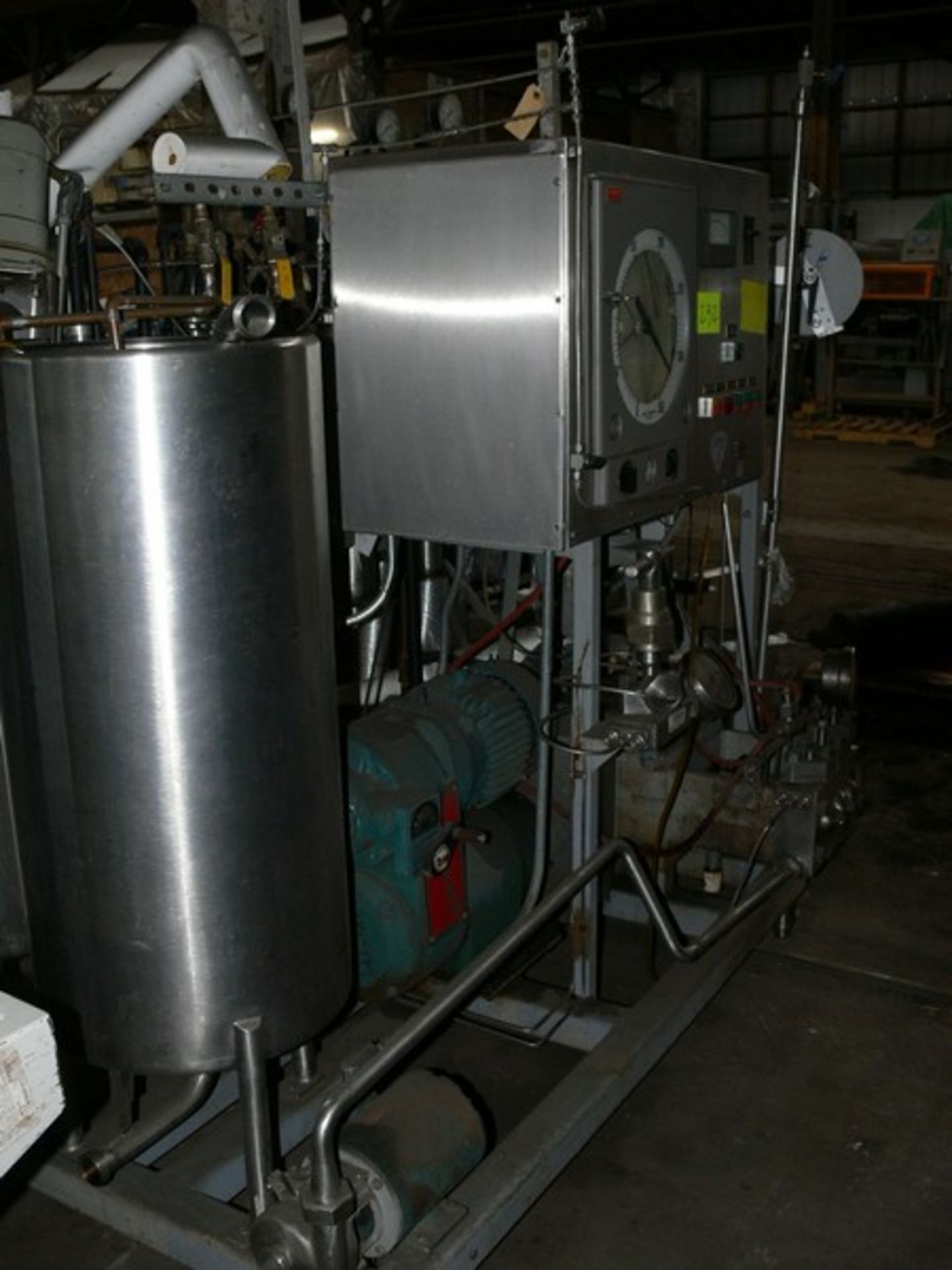 CREPACO STARCH SYSTEM WITH HOMOGENIZER, CREPACO - SPX PROCESS SKID WITH DUAL FEED TANKS , PUMP, - Image 4 of 4