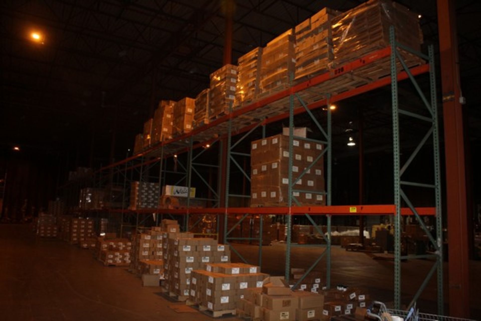 (17) SECTIONS OF PALLET RACKING 14'