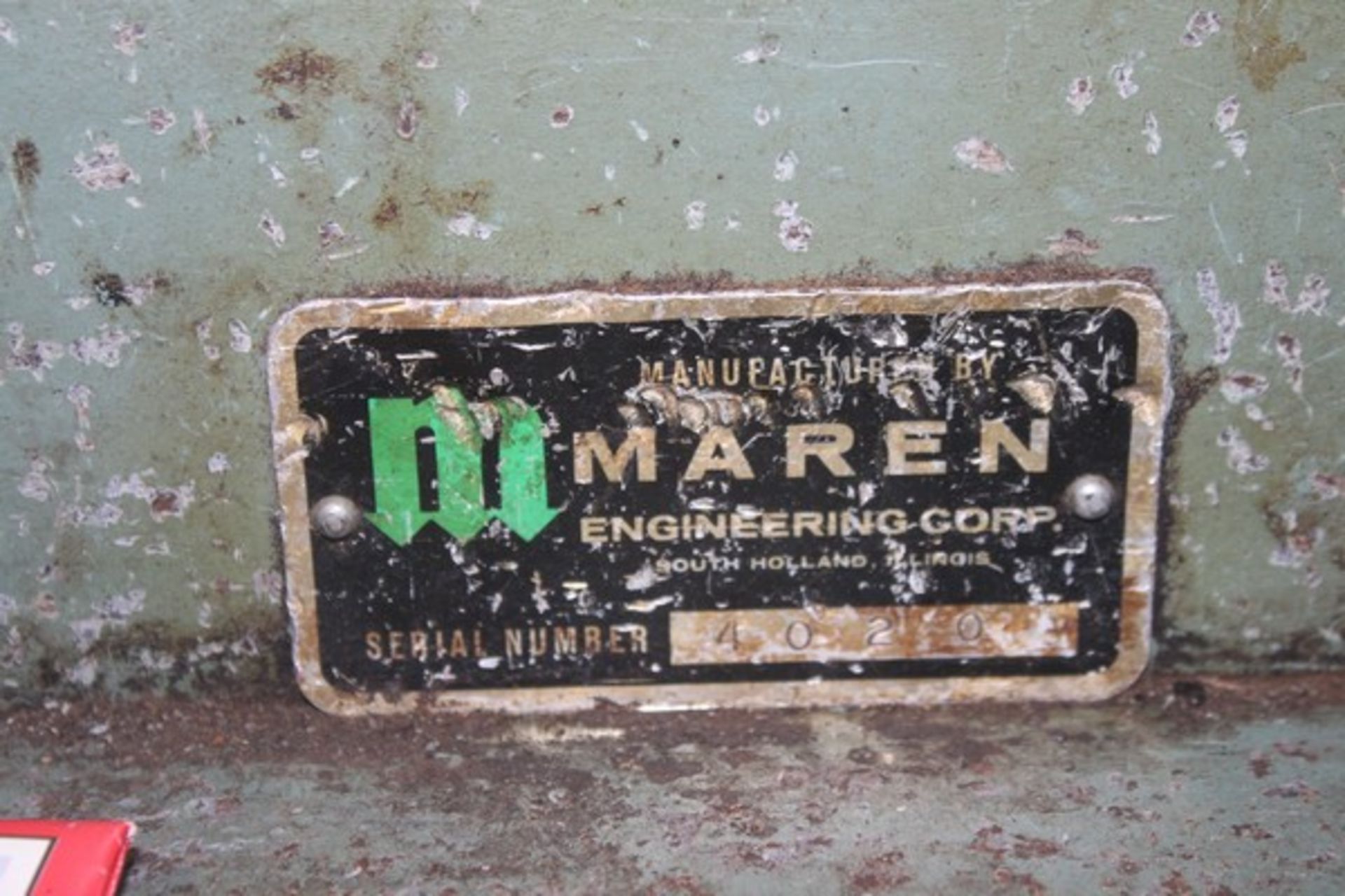 MAREN CARDBOARD BAILER, S/N 4020 - Image 4 of 6
