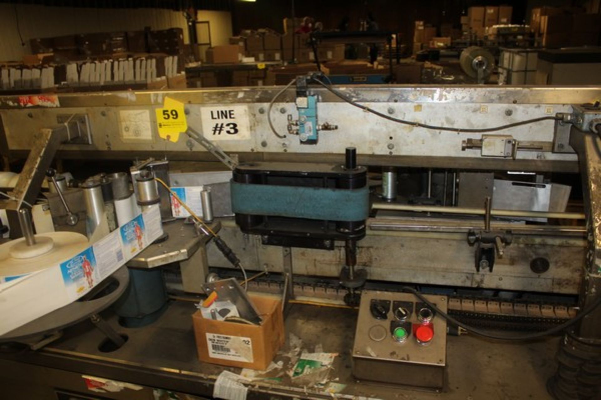 SPEAR PS WRAP LABELER, MODEL 89, S/N 1011 (1989) - Image 2 of 4