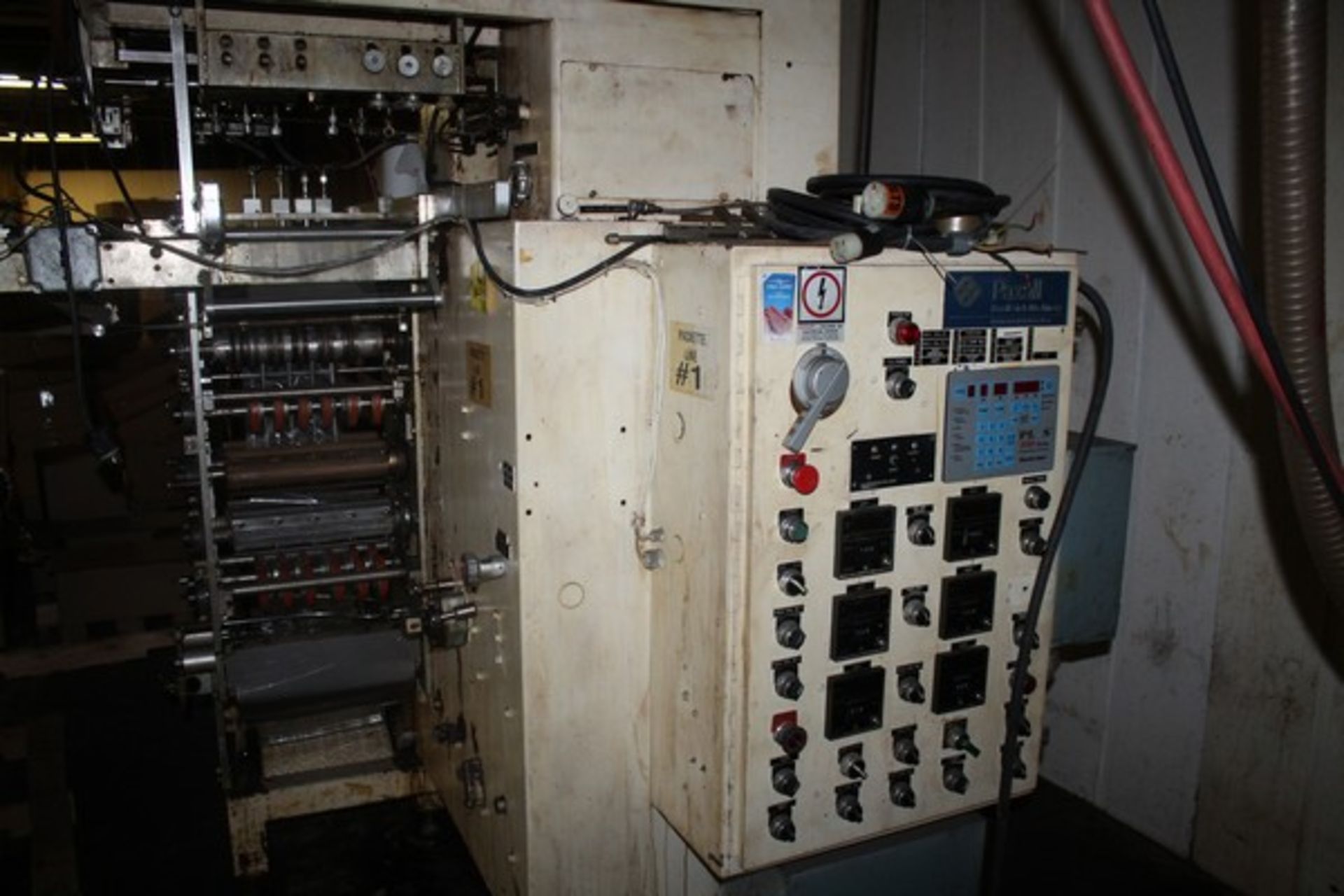 PAXALL CIRCLE, 6 UP, MODEL V12HH6X, S/N 957, WITH PLUS 500 ELECTROCAM PROGRAMMABLE SWITCH - Image 4 of 8