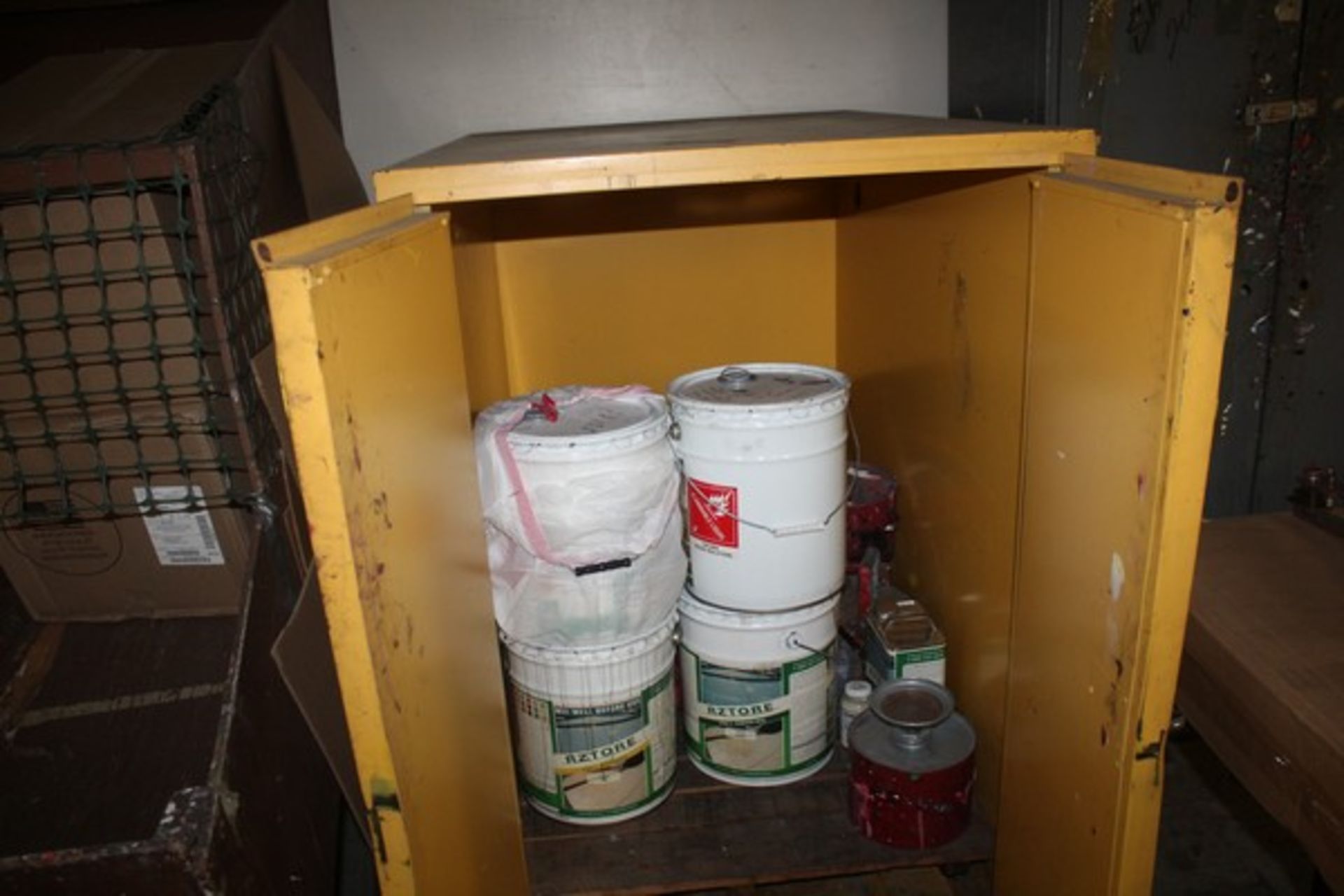 SE-CUR-ALL FLAMMABLE LIQUID STORAGE CABINET, 50 X 34" X 50" - Image 3 of 3