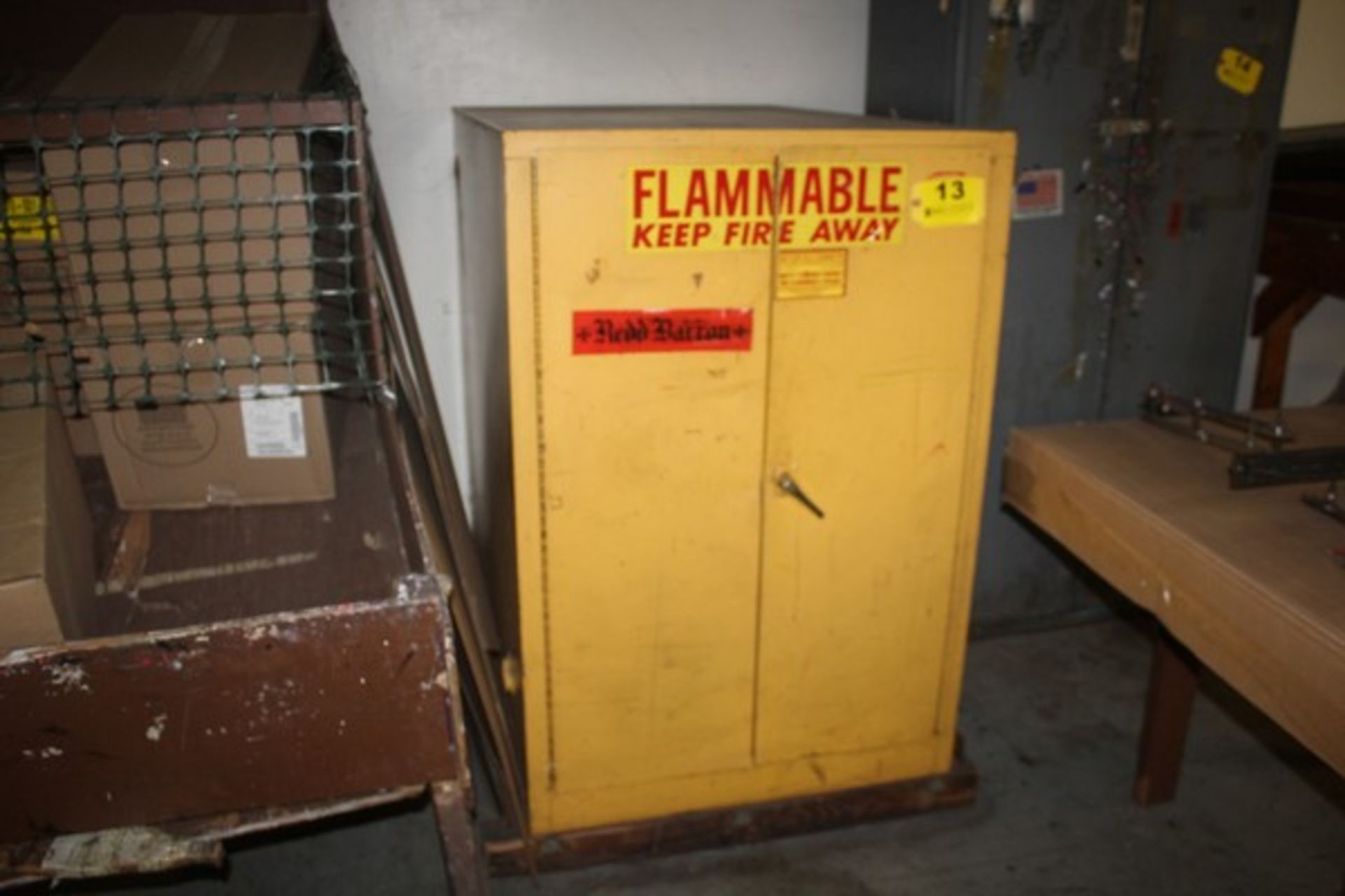 SE-CUR-ALL FLAMMABLE LIQUID STORAGE CABINET, 50 X 34" X 50"