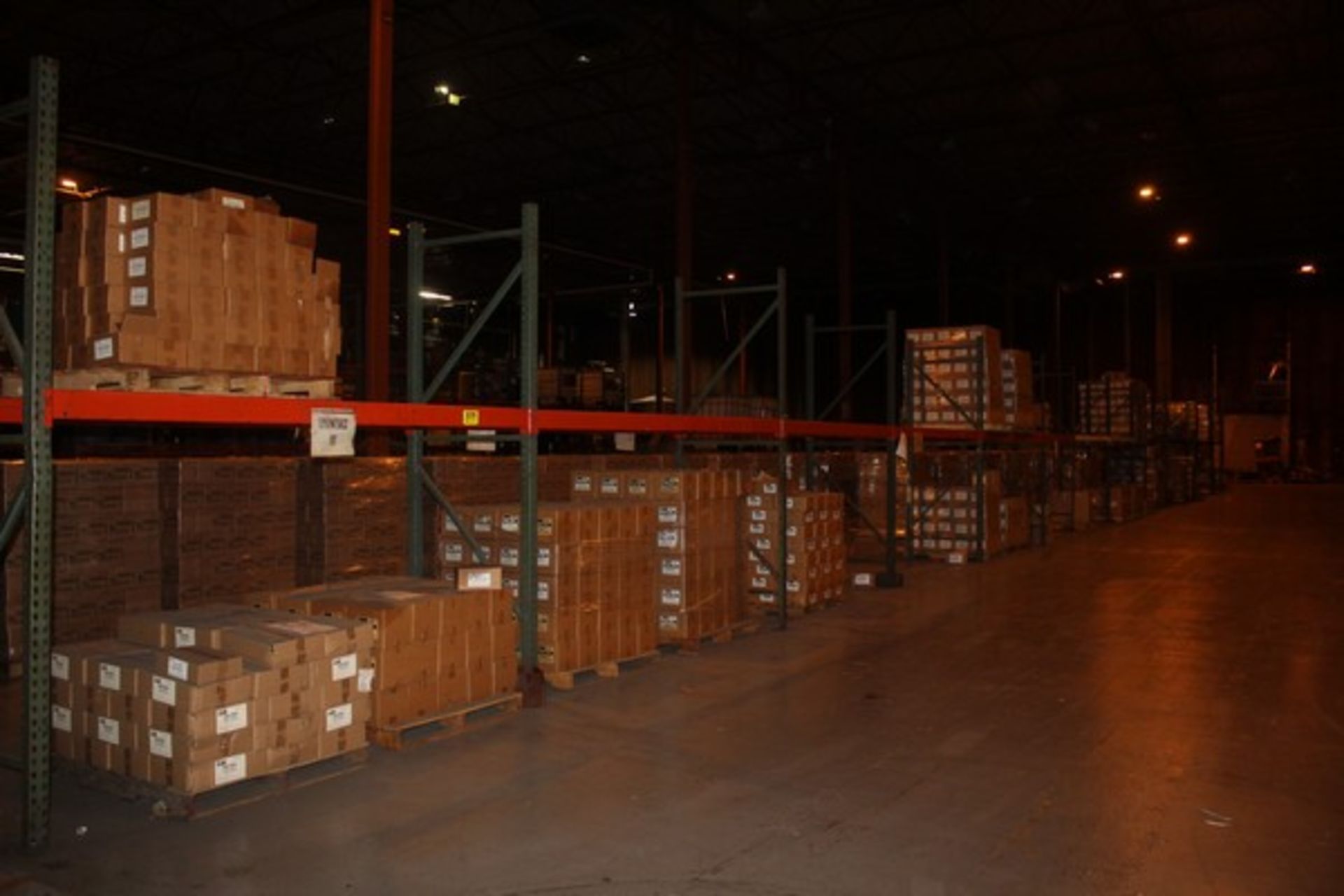 (14) SECTIONS OF PALLET RACKING, 10'