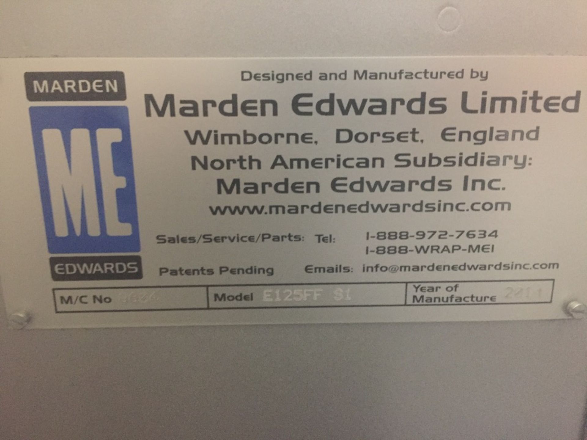 MARDEN EDWARDS WRAPPER - UNUSED - Image 4 of 4