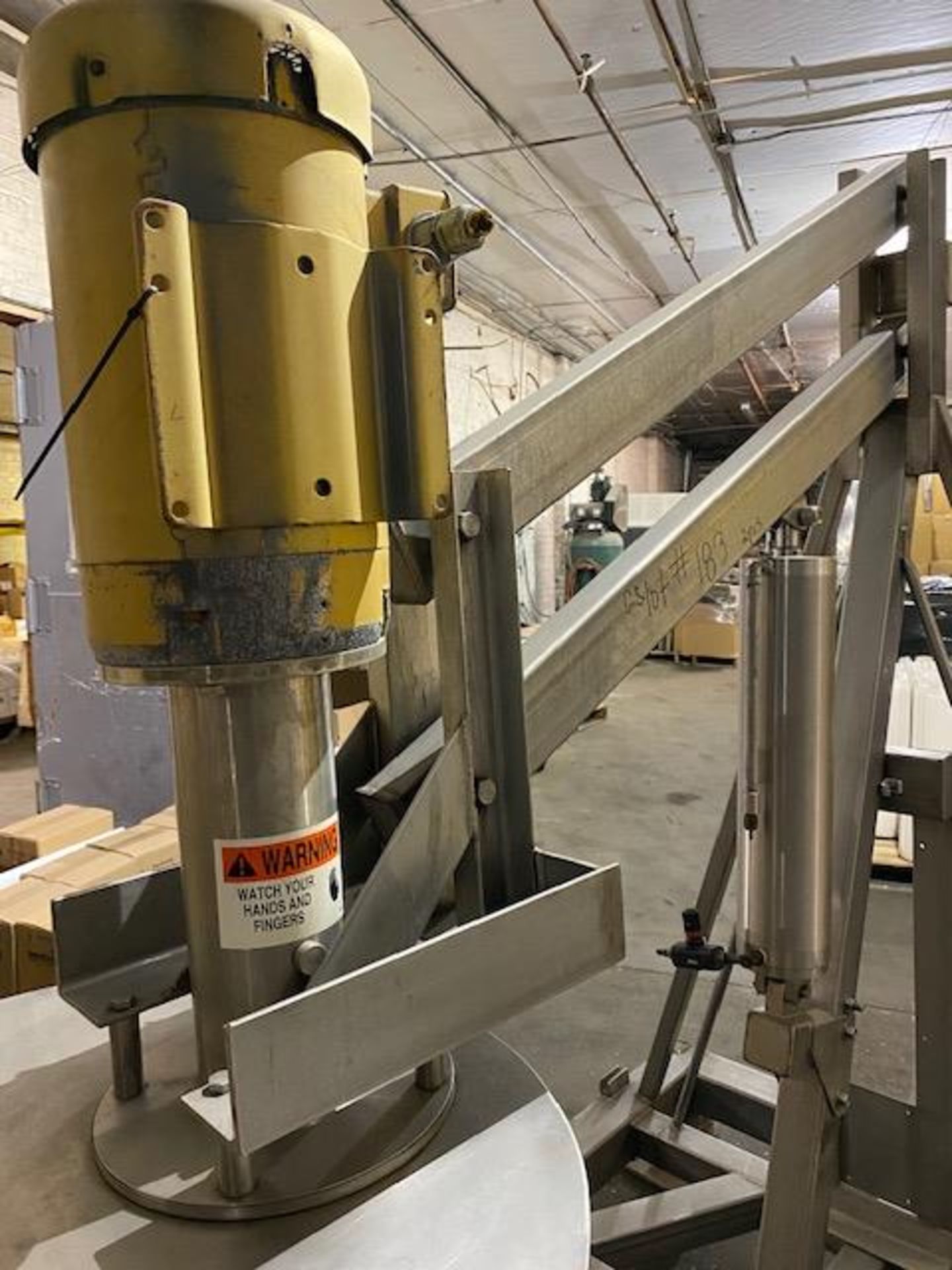 ADMIX MIXER WITH STAINLESS HOIST, MODEL ML 102SS SN 34900-2, 2011 MFG - Image 6 of 9