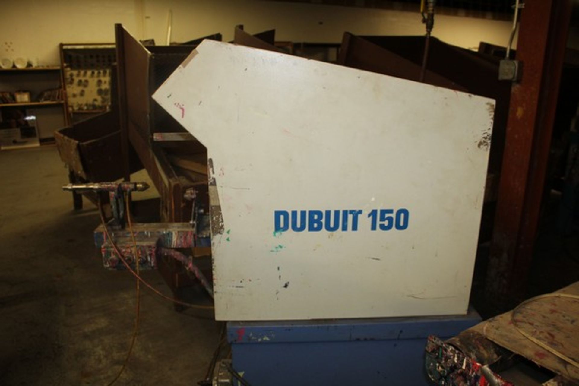 DUBUIT MODEL D150 SILK SCREEN PRINTER, SEMI-AUTOMATIC, S/N 22322-6 - Image 4 of 4