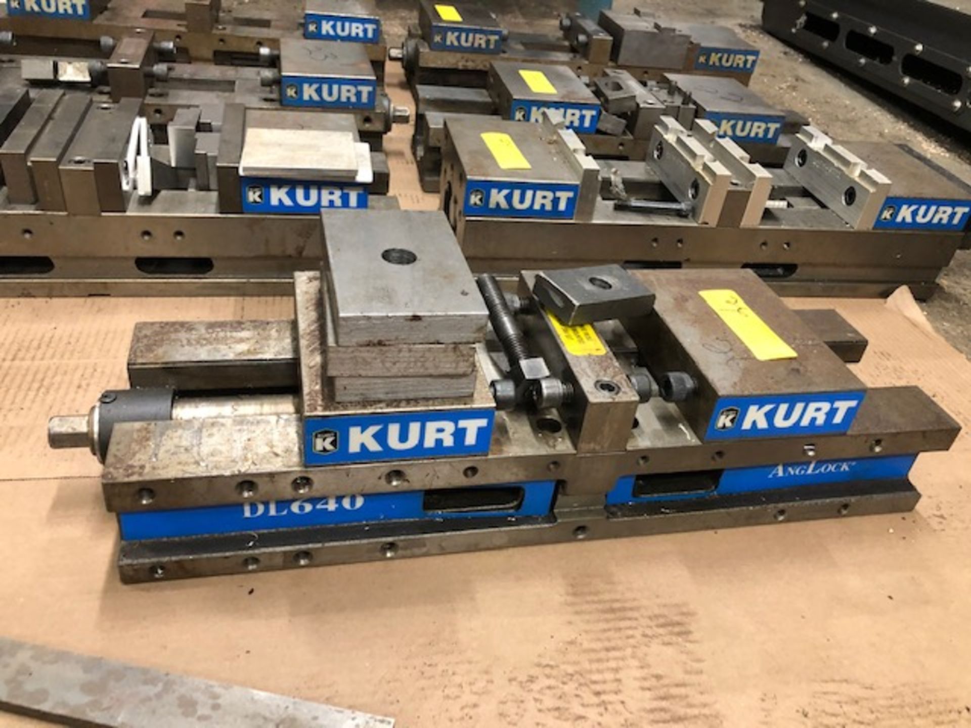 KURT ANGLOCK 6” MODEL DL640 VISE LOADING FEE: NO CHARGE