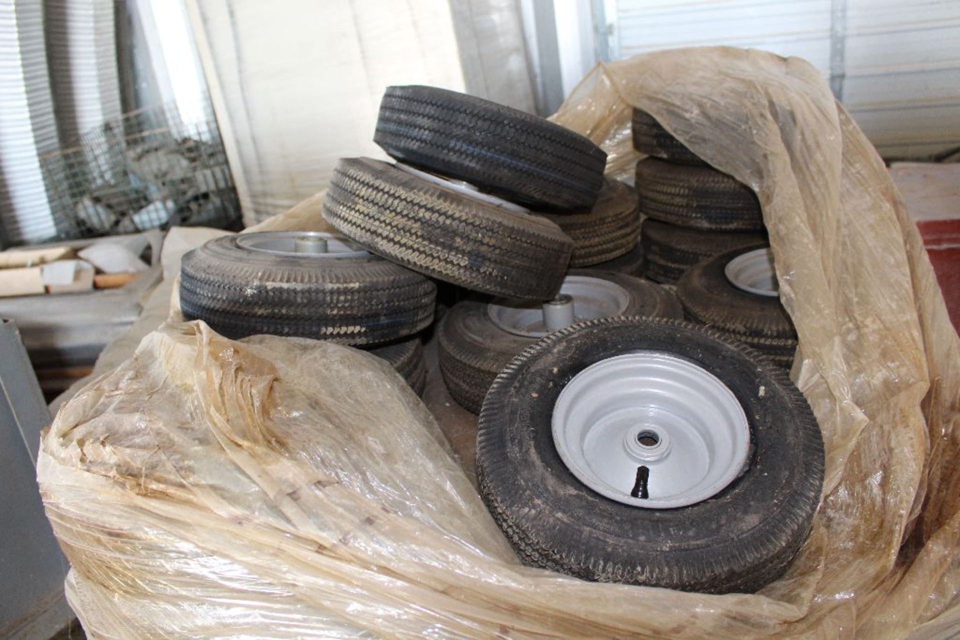 (2) Pallets rims/tires, 410/350. - Image 4 of 4