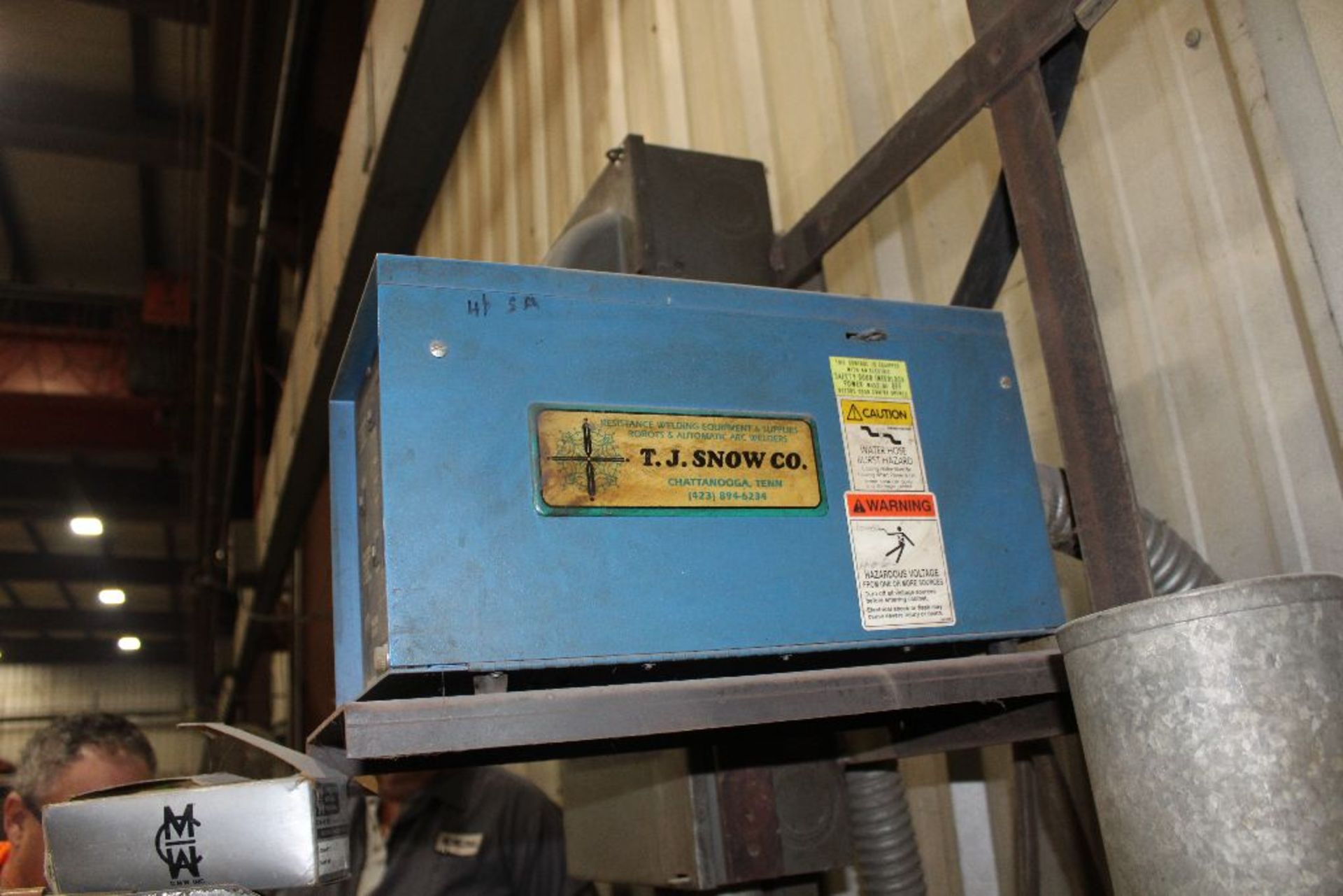 Thomson spot welder, model G-12, sn 15516, water cooled, updated controls. - Image 7 of 8