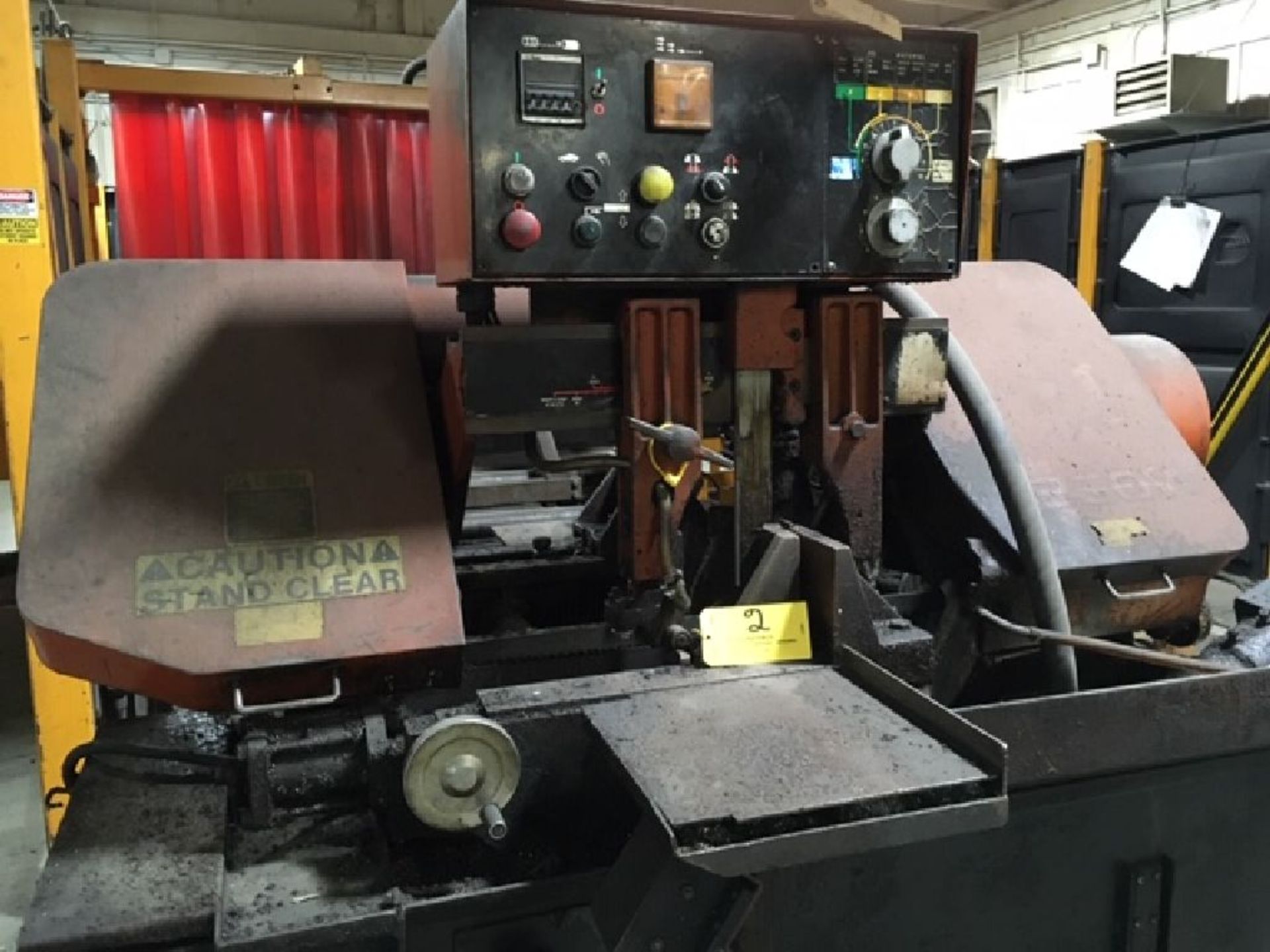 1995 Amada bandsaw model HA250W, s/n 2535060.