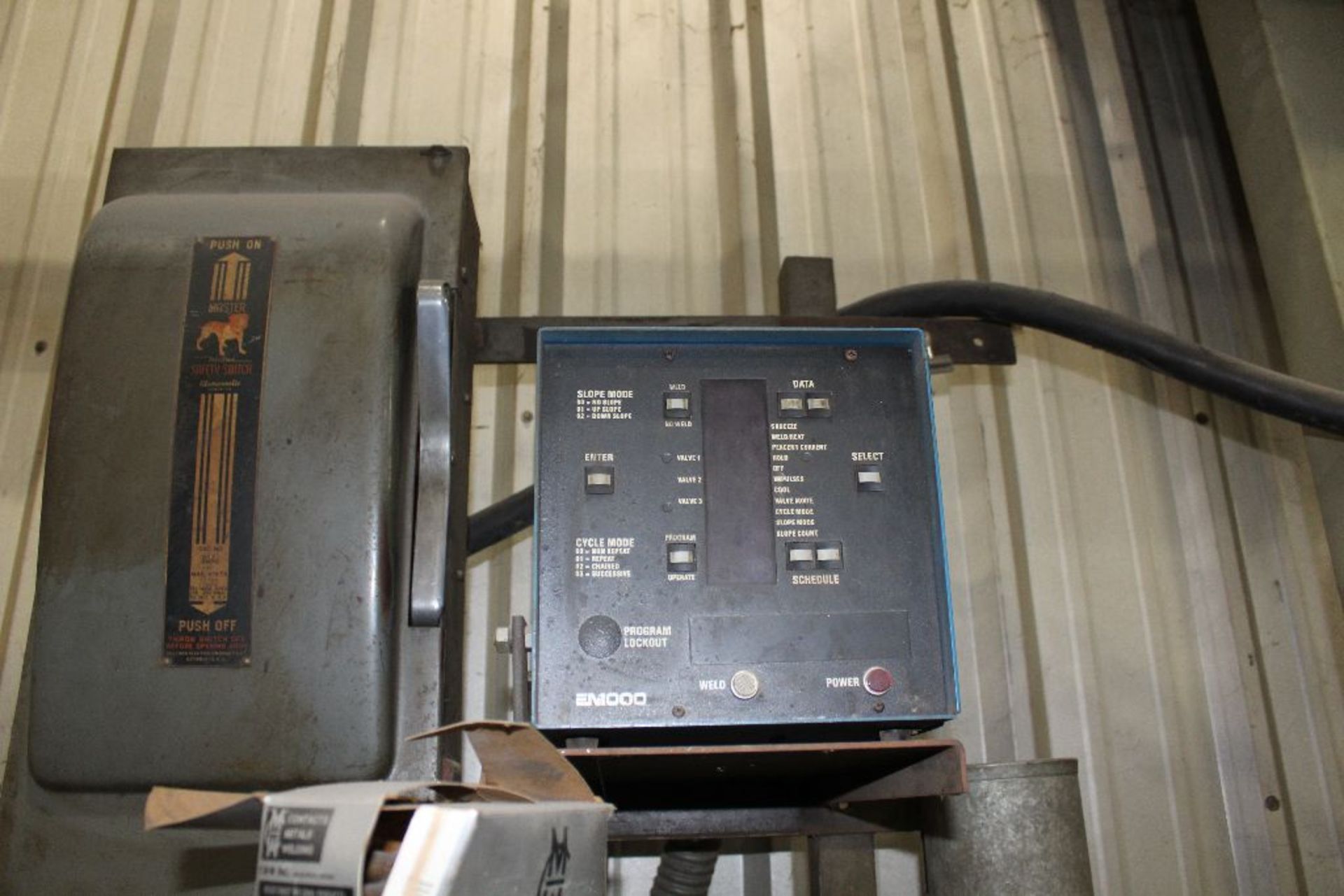 Thomson spot welder, model G-12, sn 15516, water cooled, updated controls. - Image 3 of 8