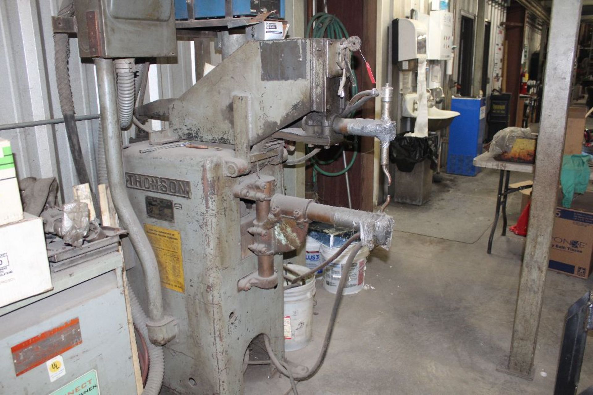 Thomson spot welder, model G-12, sn 15516, water cooled, updated controls. - Image 5 of 8