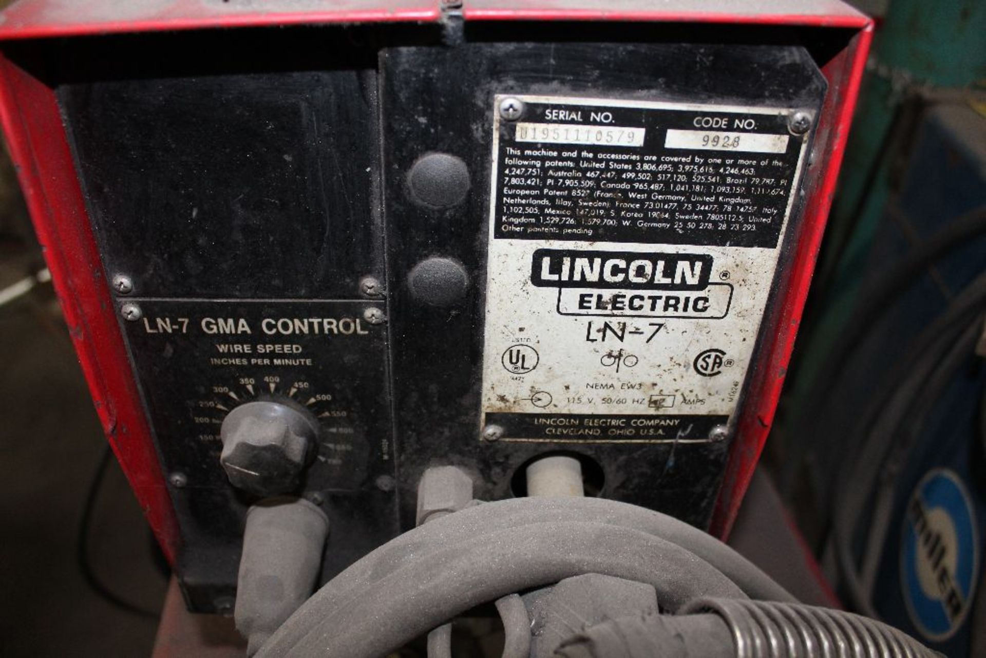 Lincoln welder CV300, sn U5980402048. - Image 4 of 5