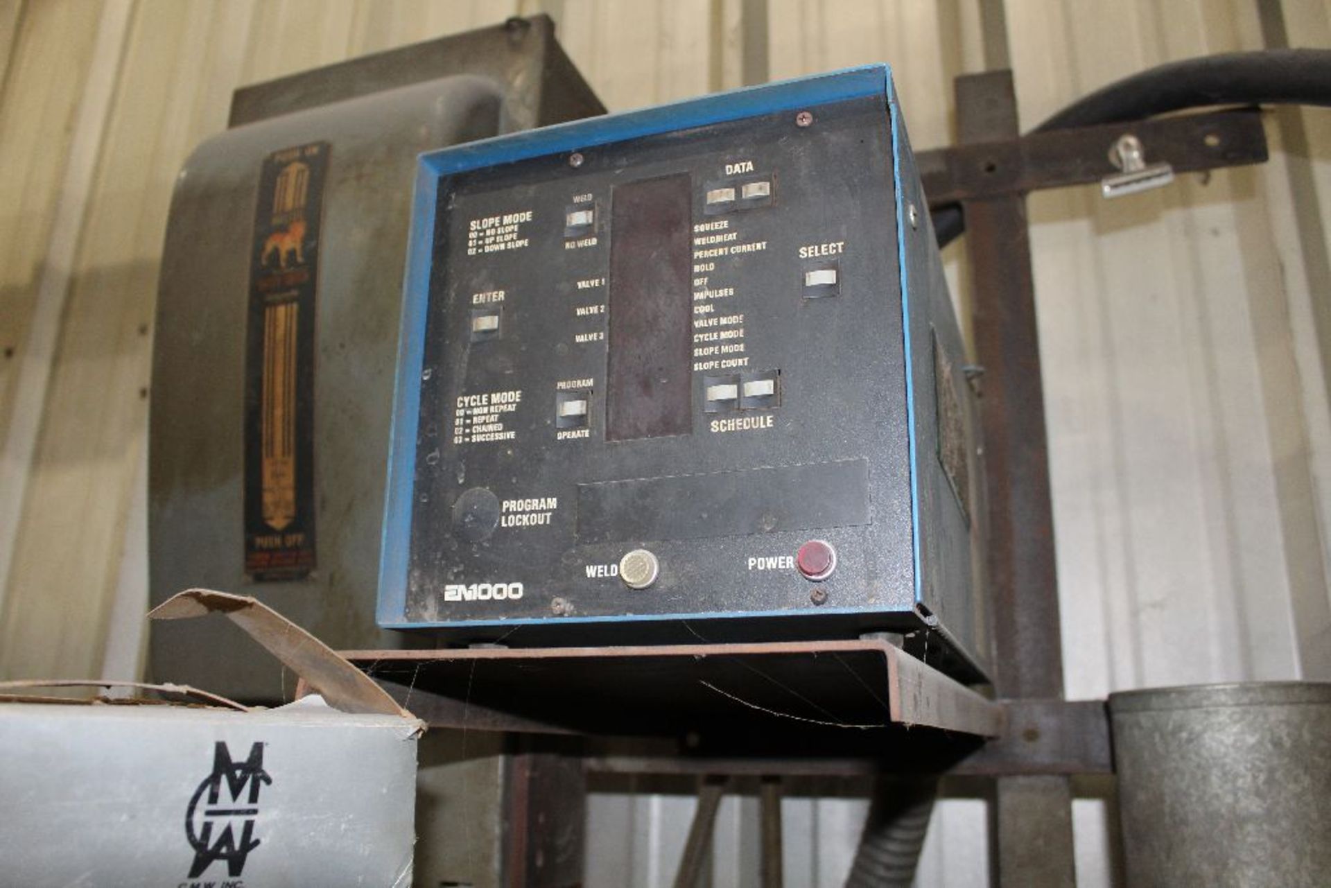 Thomson spot welder, model G-12, sn 15516, water cooled, updated controls. - Image 6 of 8