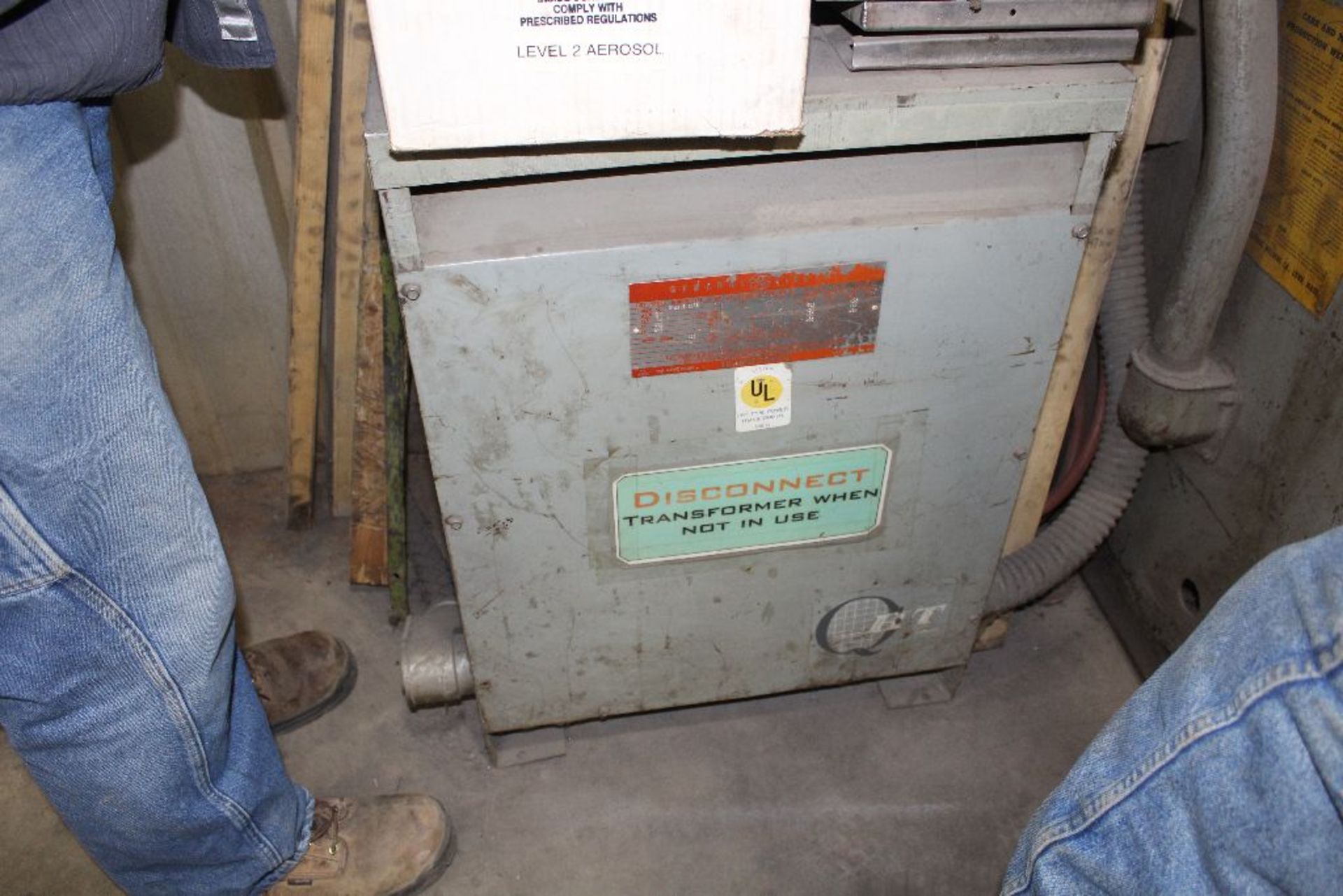 Thomson spot welder, model G-12, sn 15516, water cooled, updated controls. - Image 8 of 8