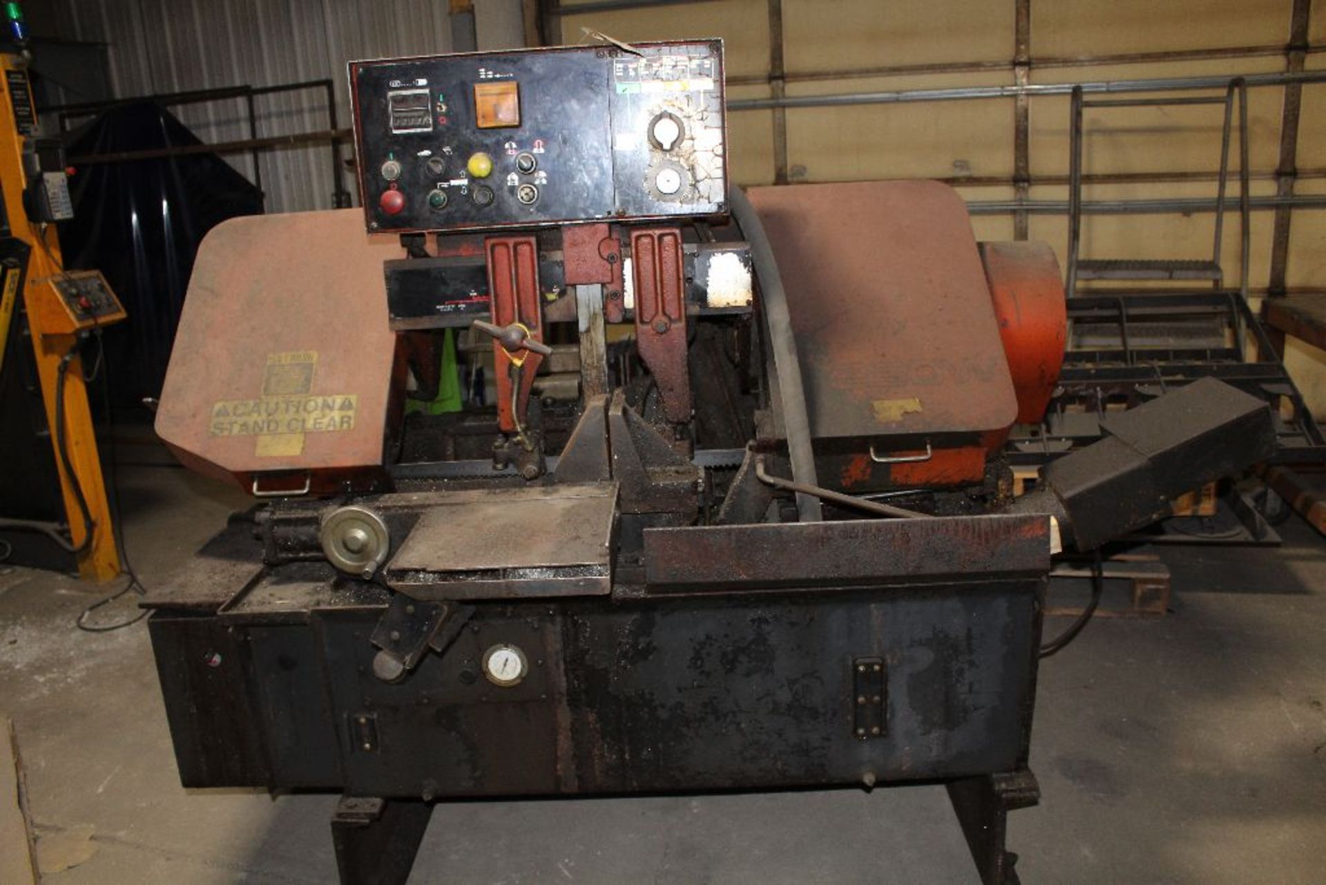 1995 Amada bandsaw model HA250W, s/n 2535060. - Image 9 of 10