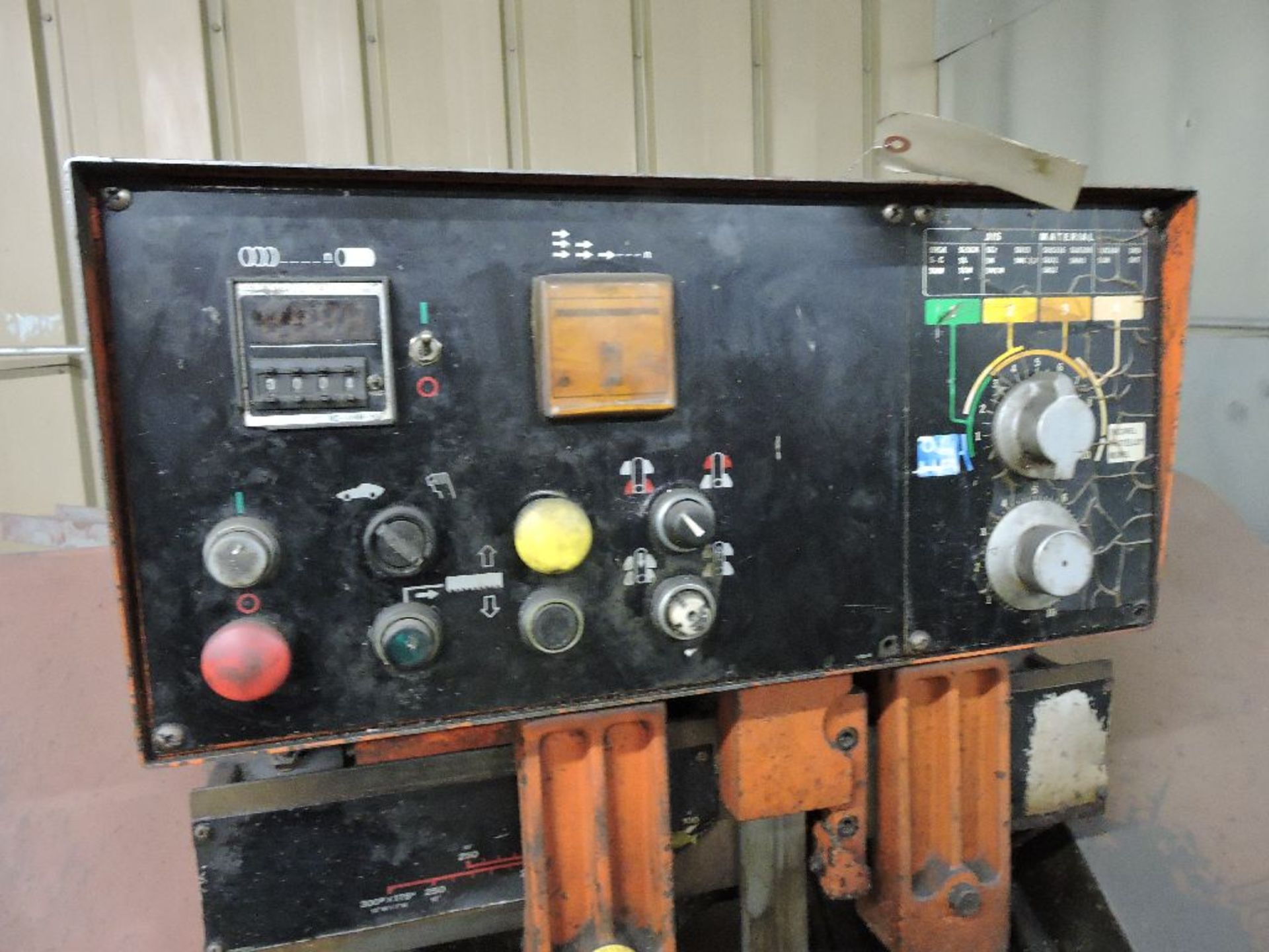 1995 Amada bandsaw model HA250W, s/n 2535060. - Image 7 of 10