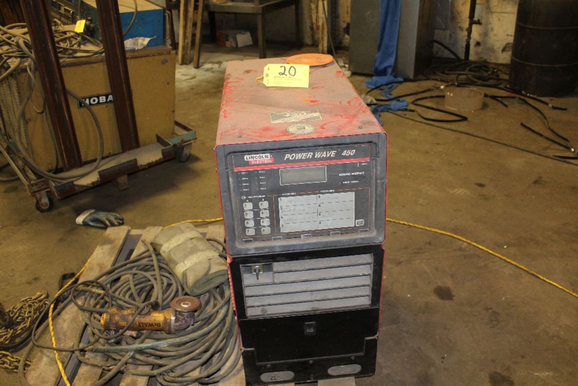 Lincoln Power Wave 450 welder, sn U1001000419.