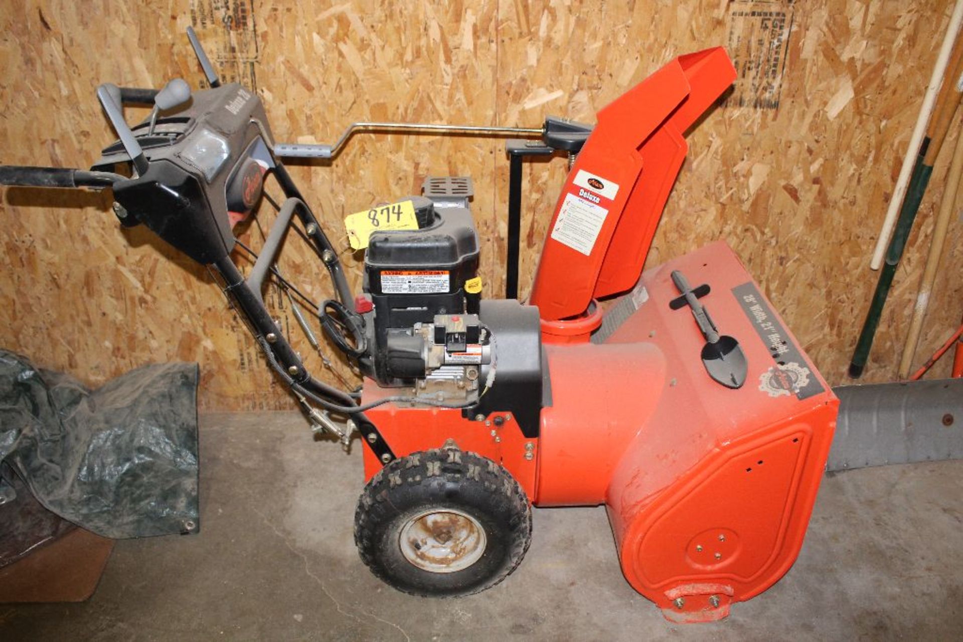 Ariens snowblower, DeLuxe 28, 2 stage, 11 hp.