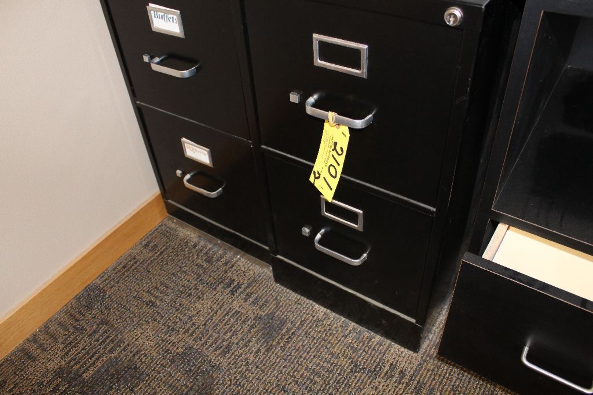 Hon 2 drawer file cabinets.